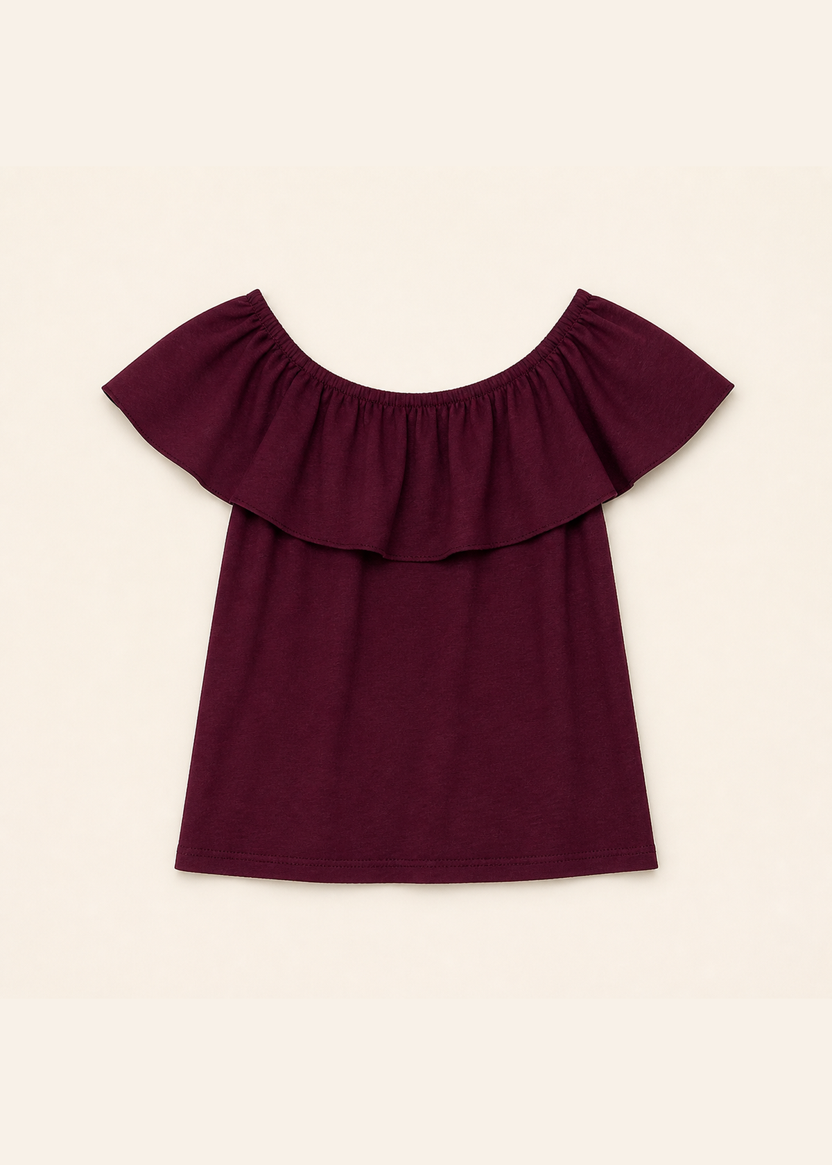Flowy ruffle blouse