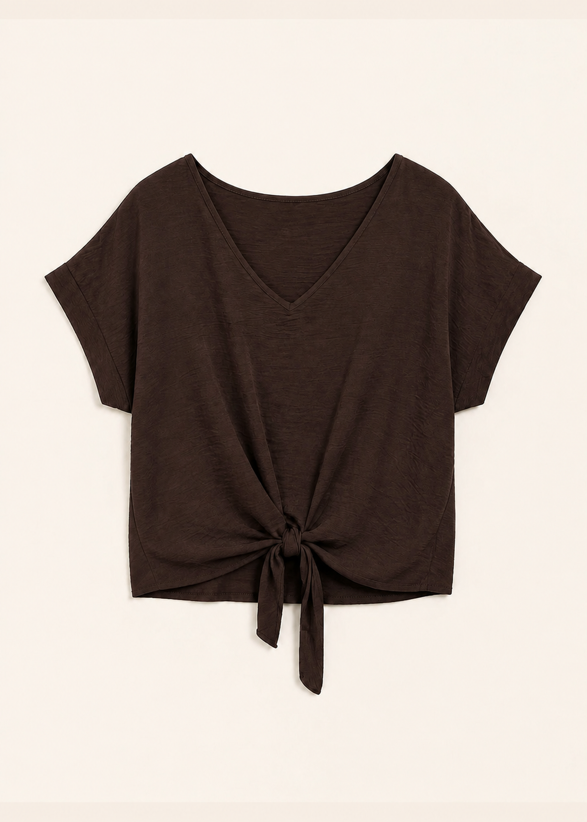 Flowy knot blouse