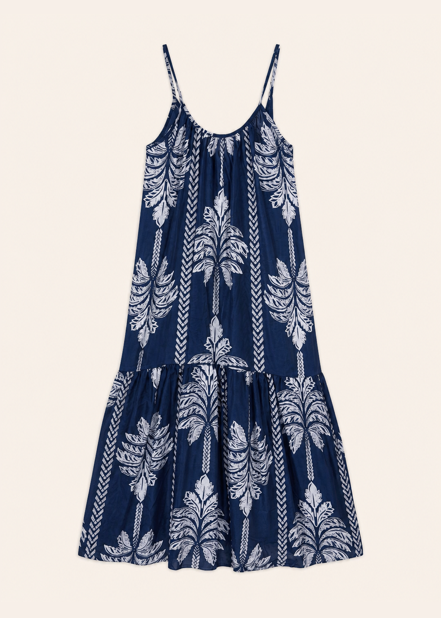 Vestido palmeras largo
