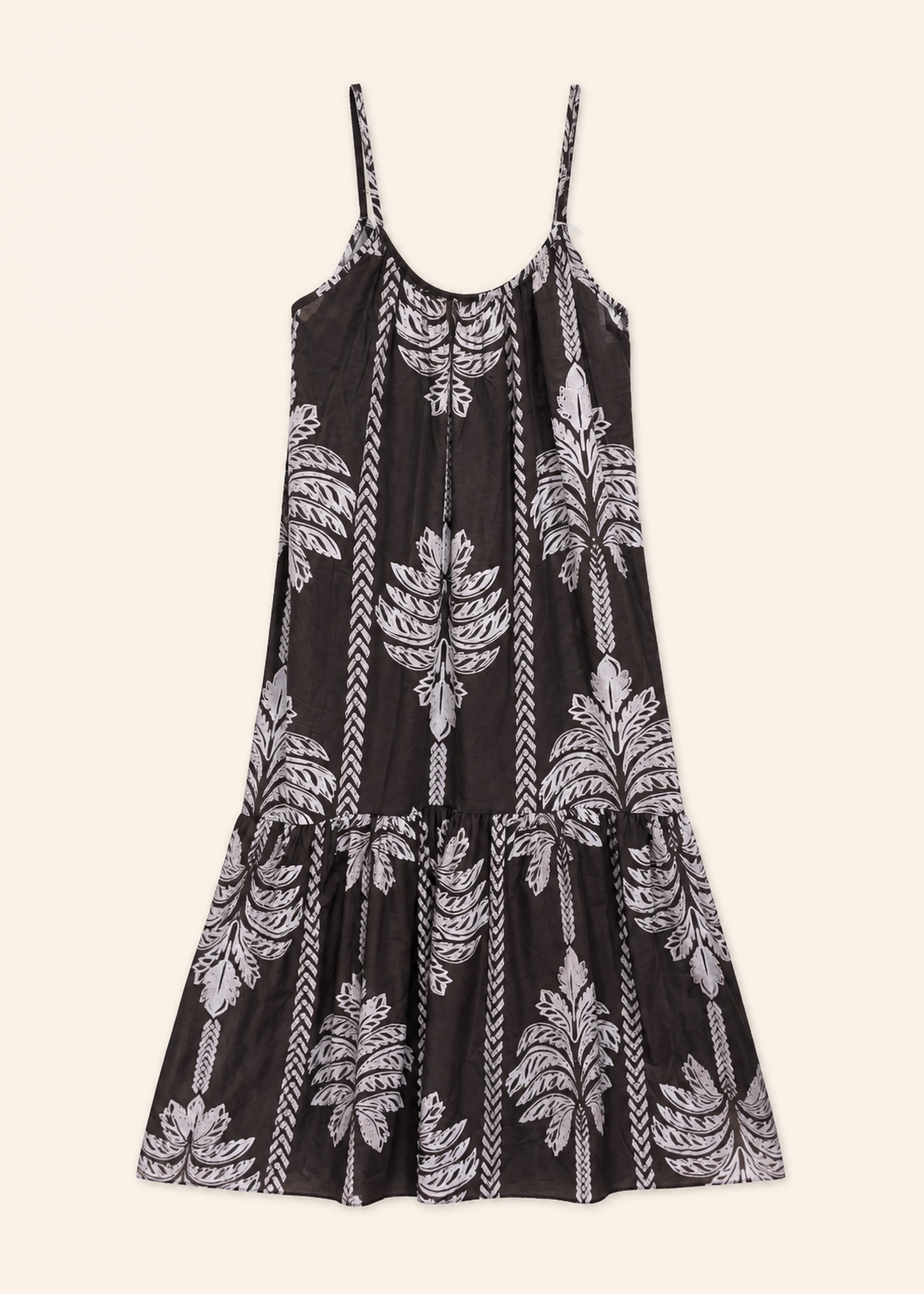 Vestido palmeras largo