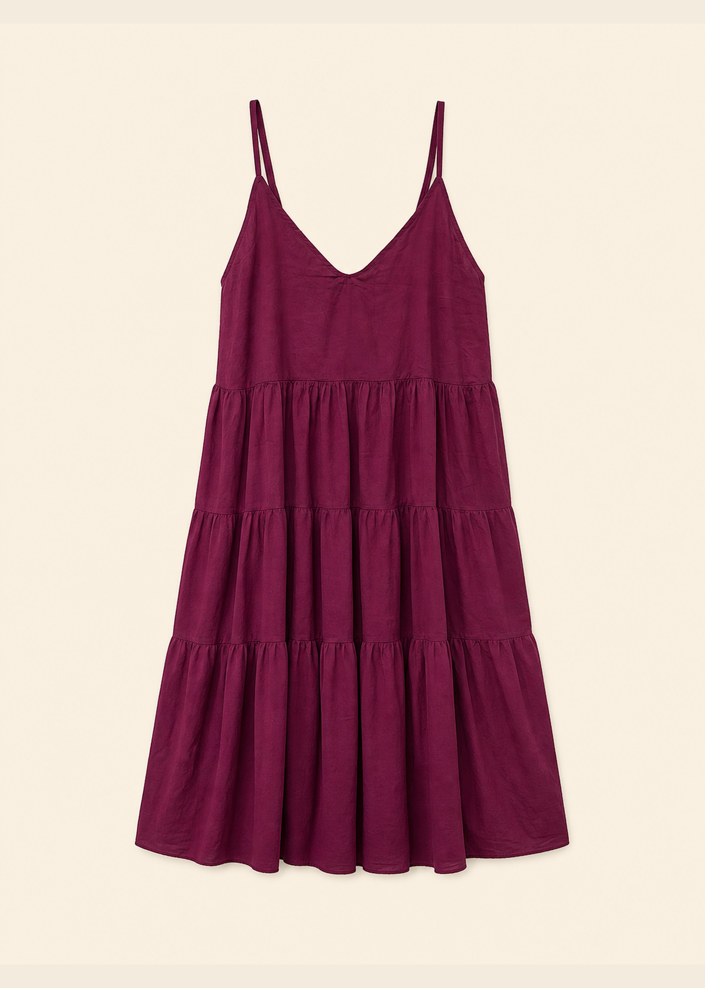 Vestido corto volantes