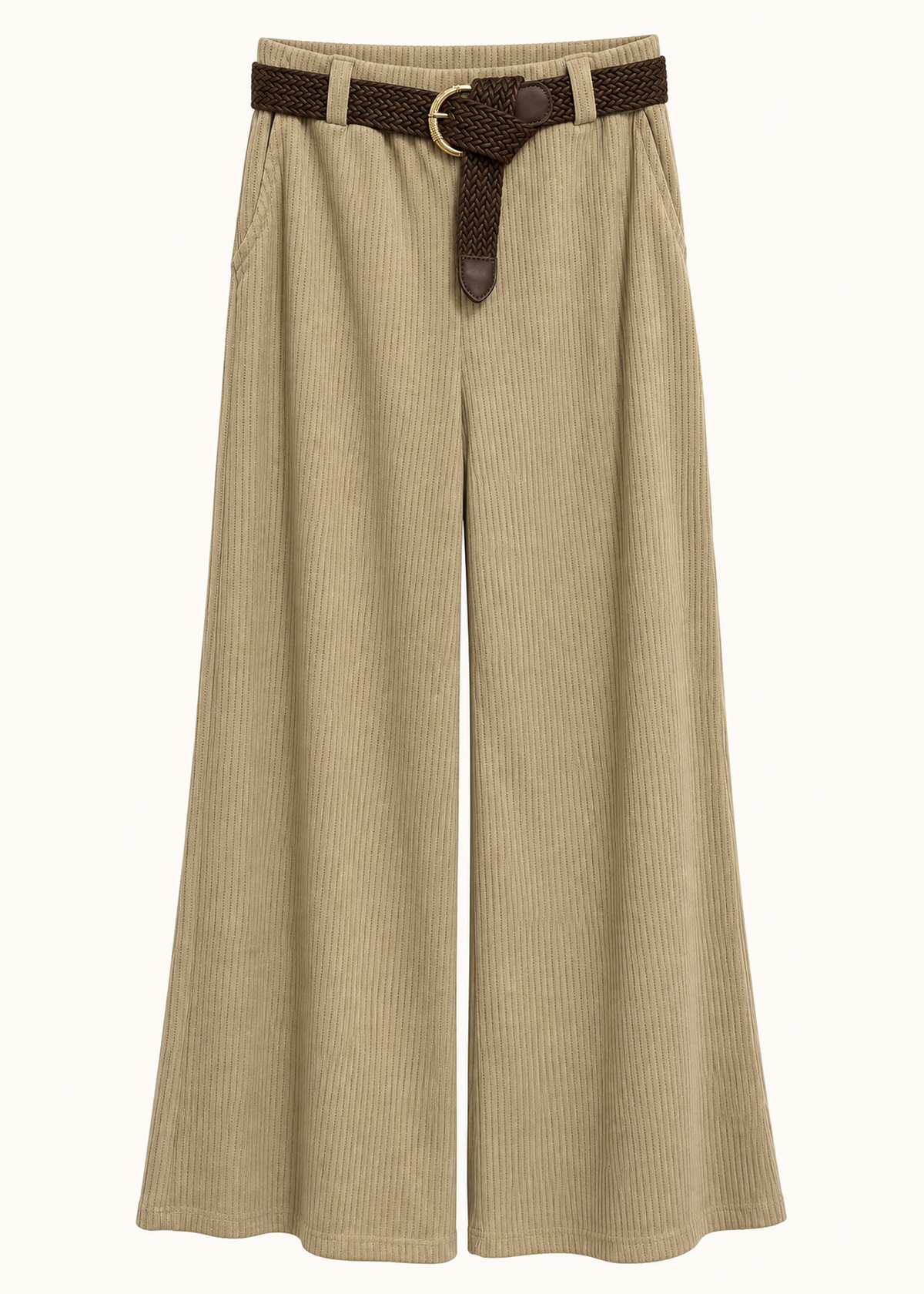 Corduroy palazzo pants