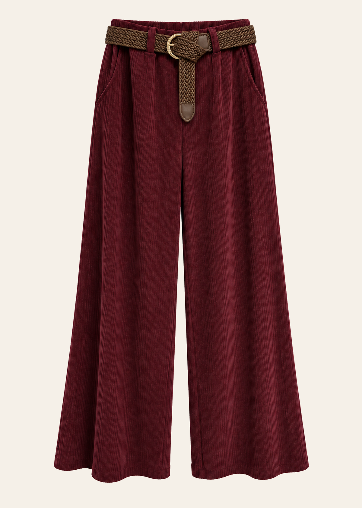 Corduroy palazzo pants