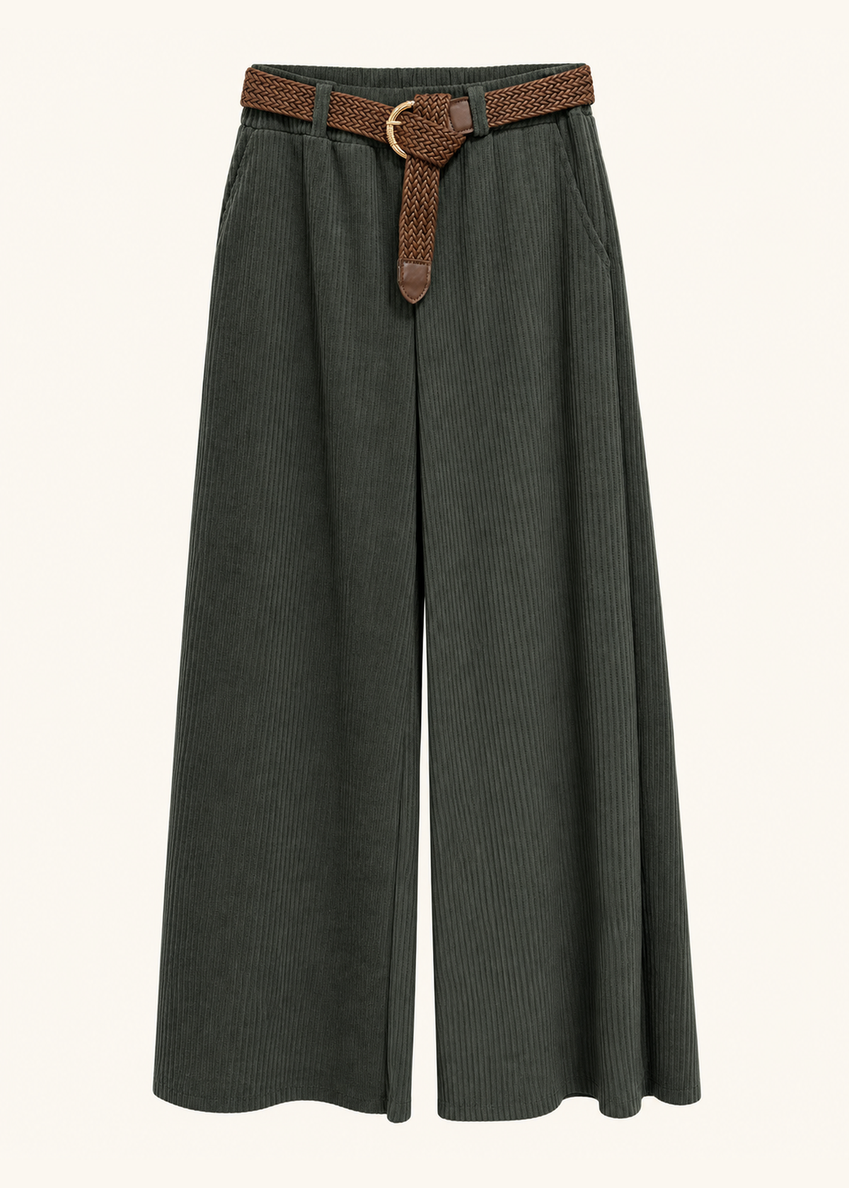 Corduroy palazzo pants
