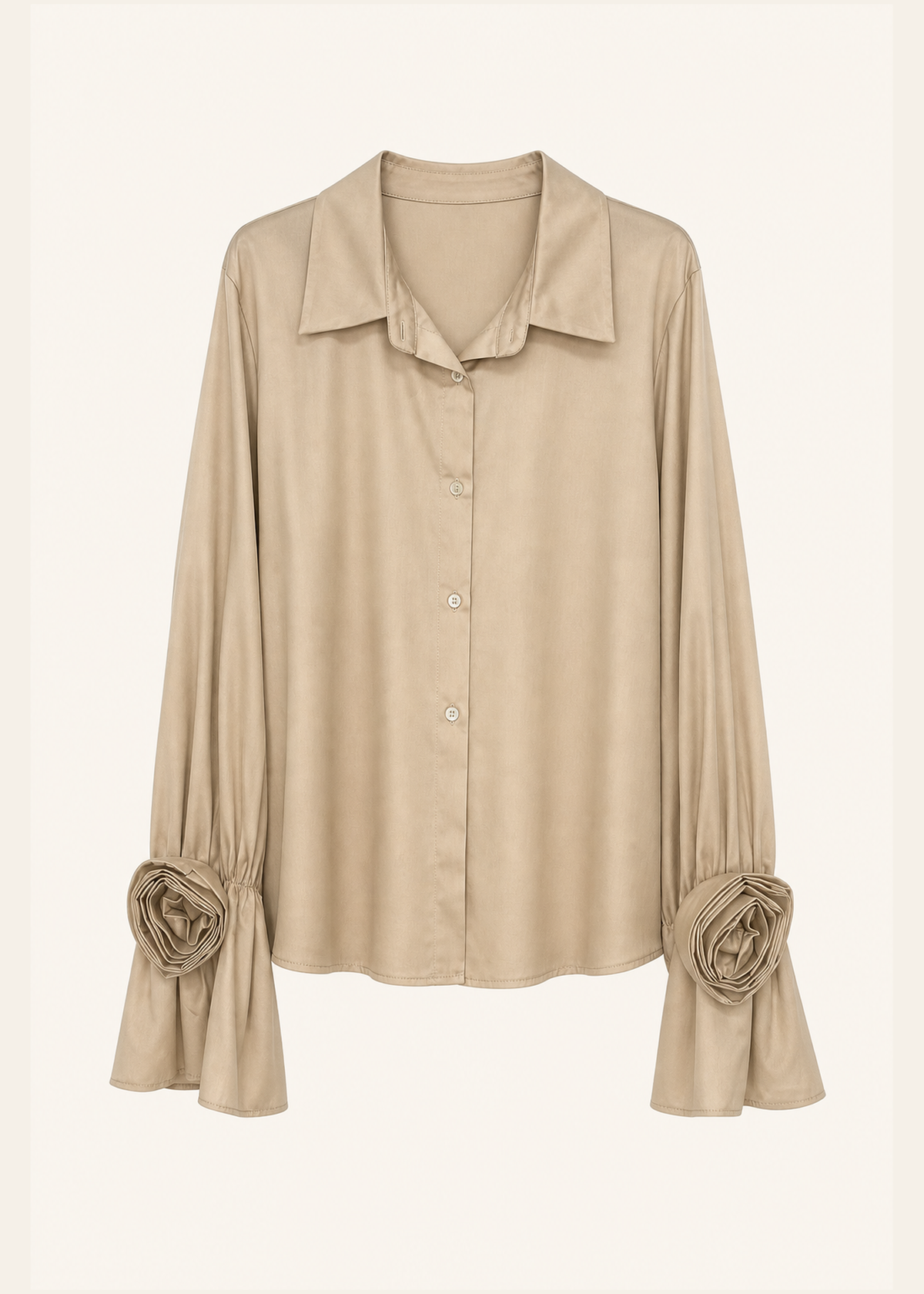 Camisa detalle flor