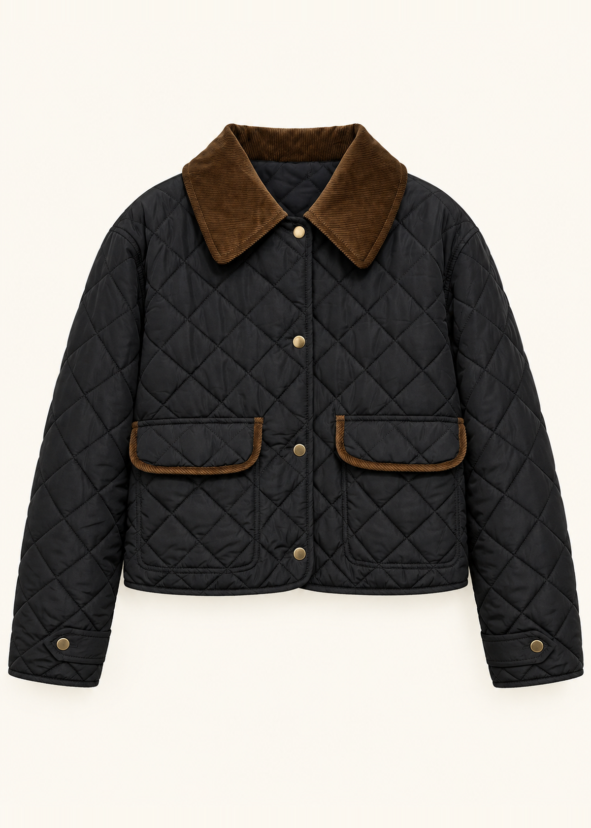 Chaqueta embuatada corta