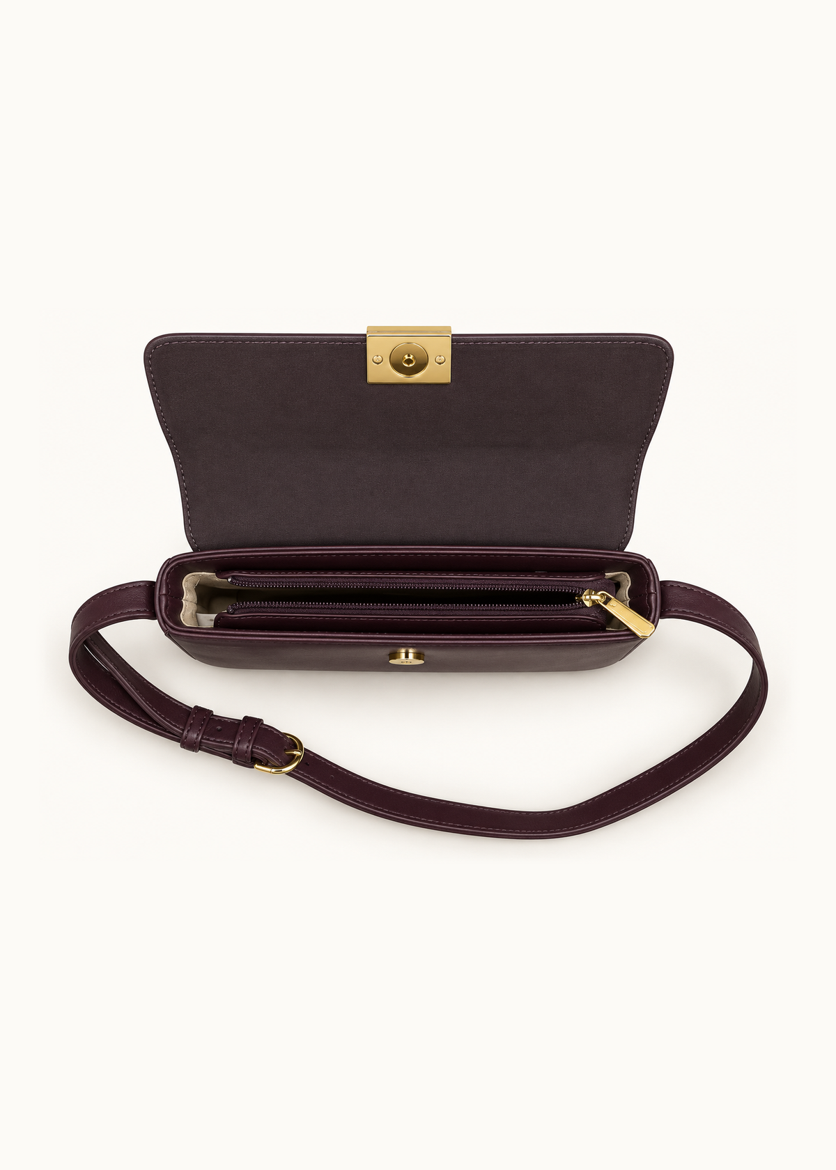 Bolso efecto piel