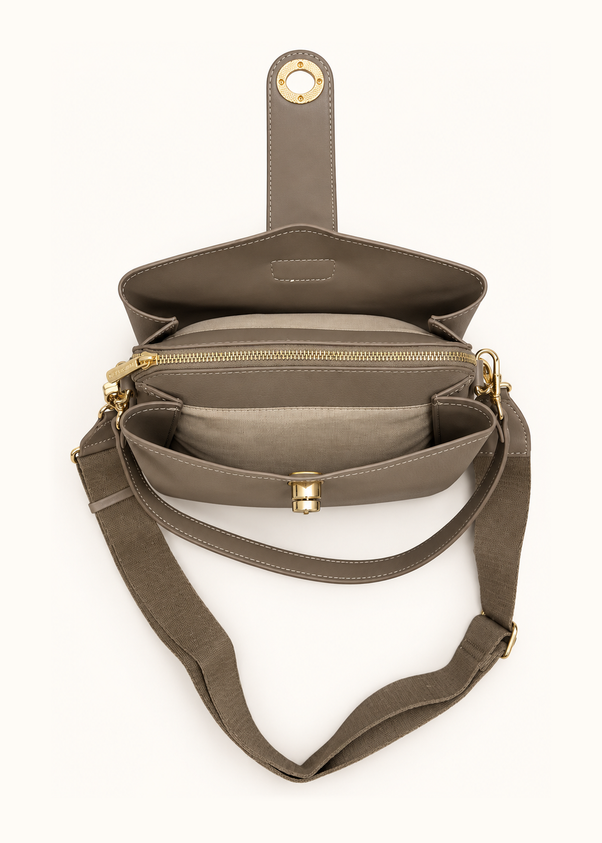 Bolso efecto piel