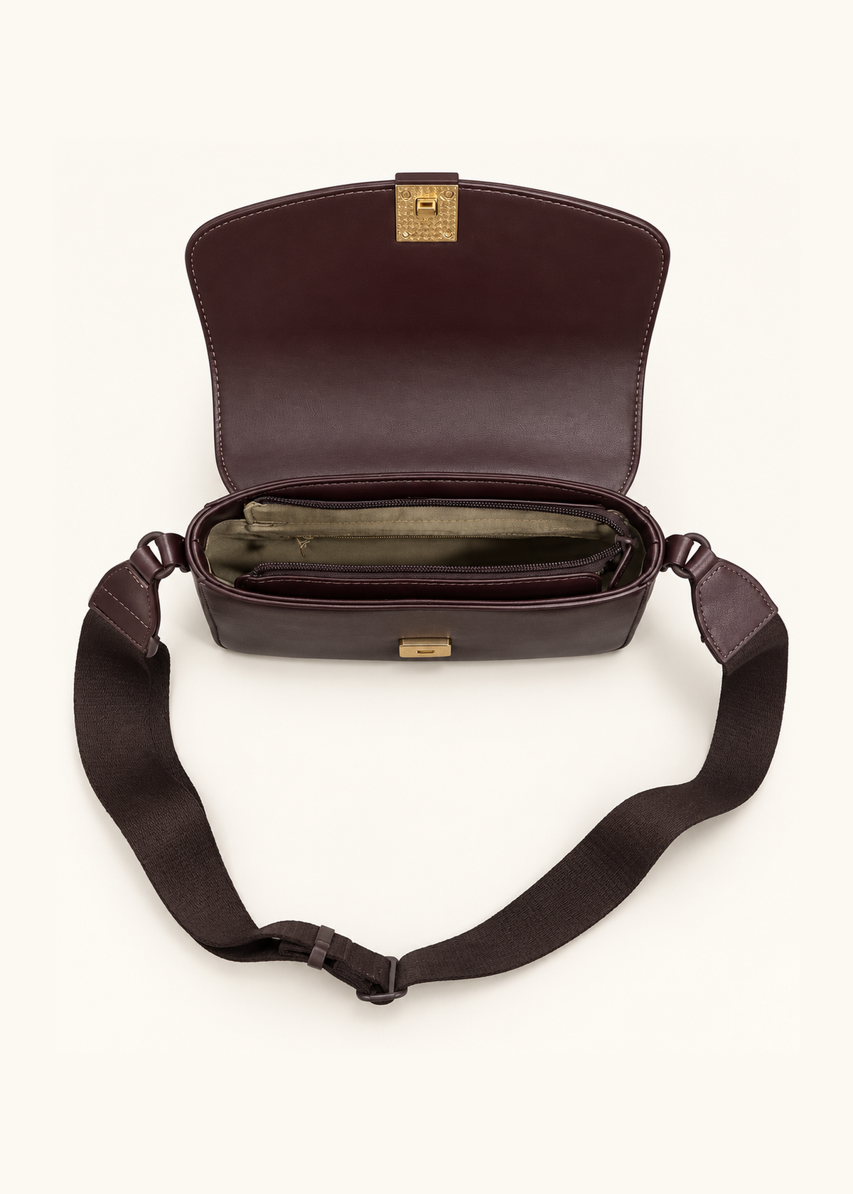 Bolso efecto piel