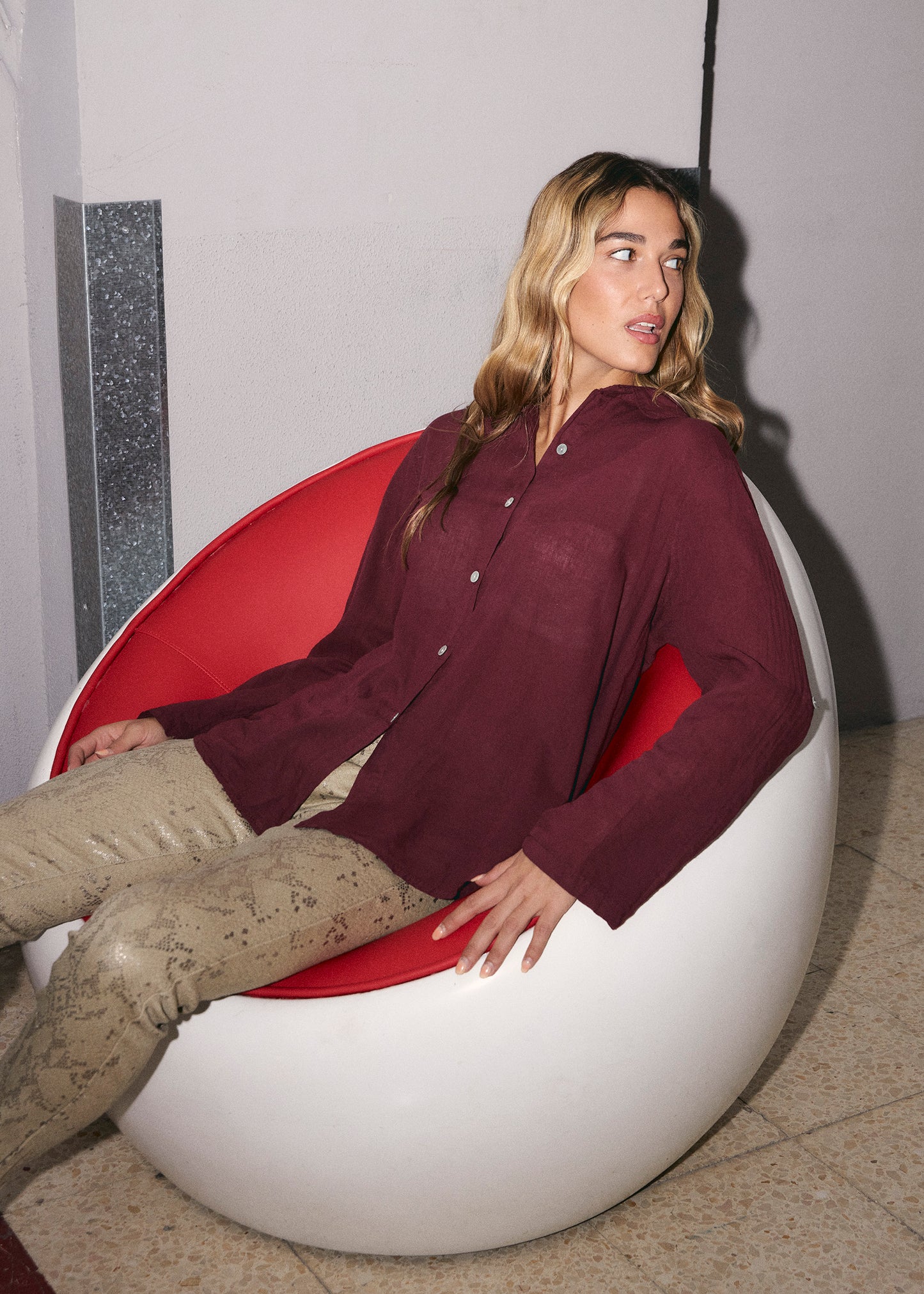 Voile shirt
