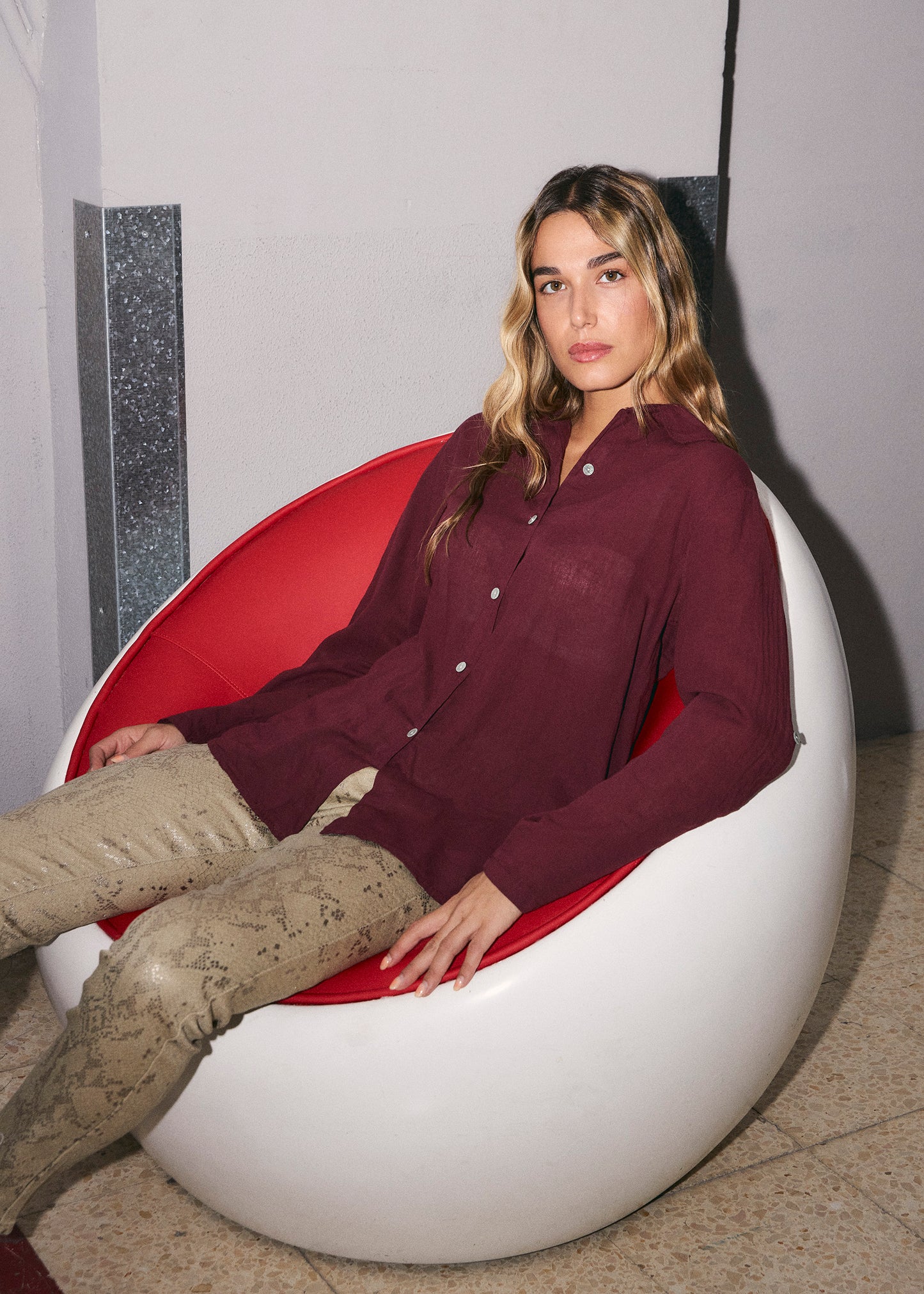 Voile shirt