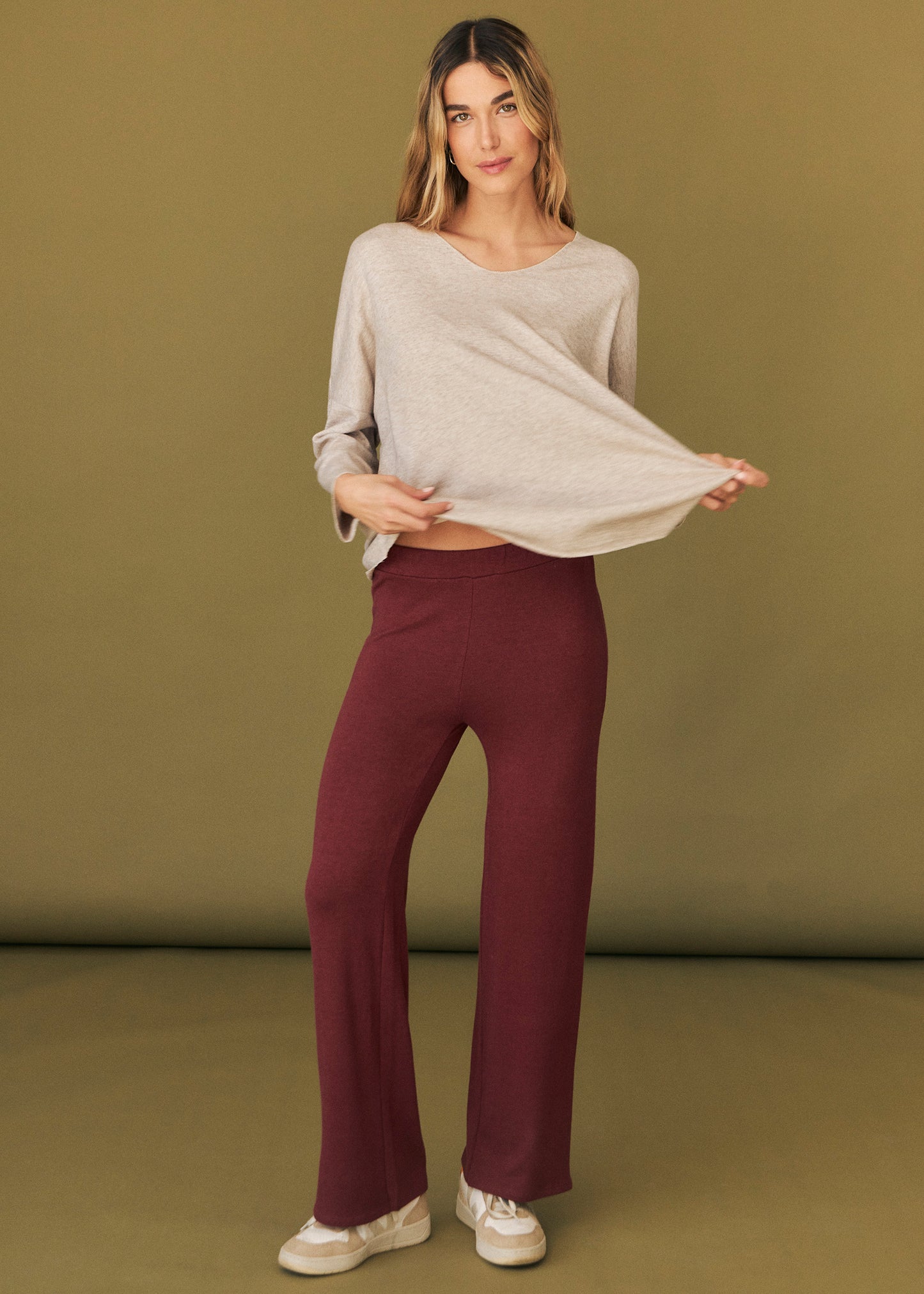 Verona straight trousers