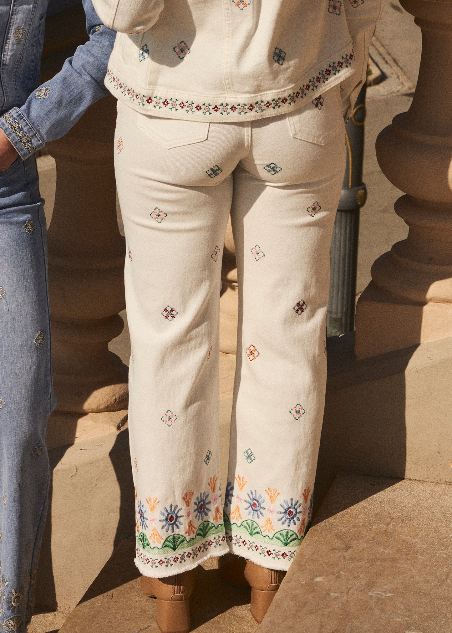 Jeans bordados