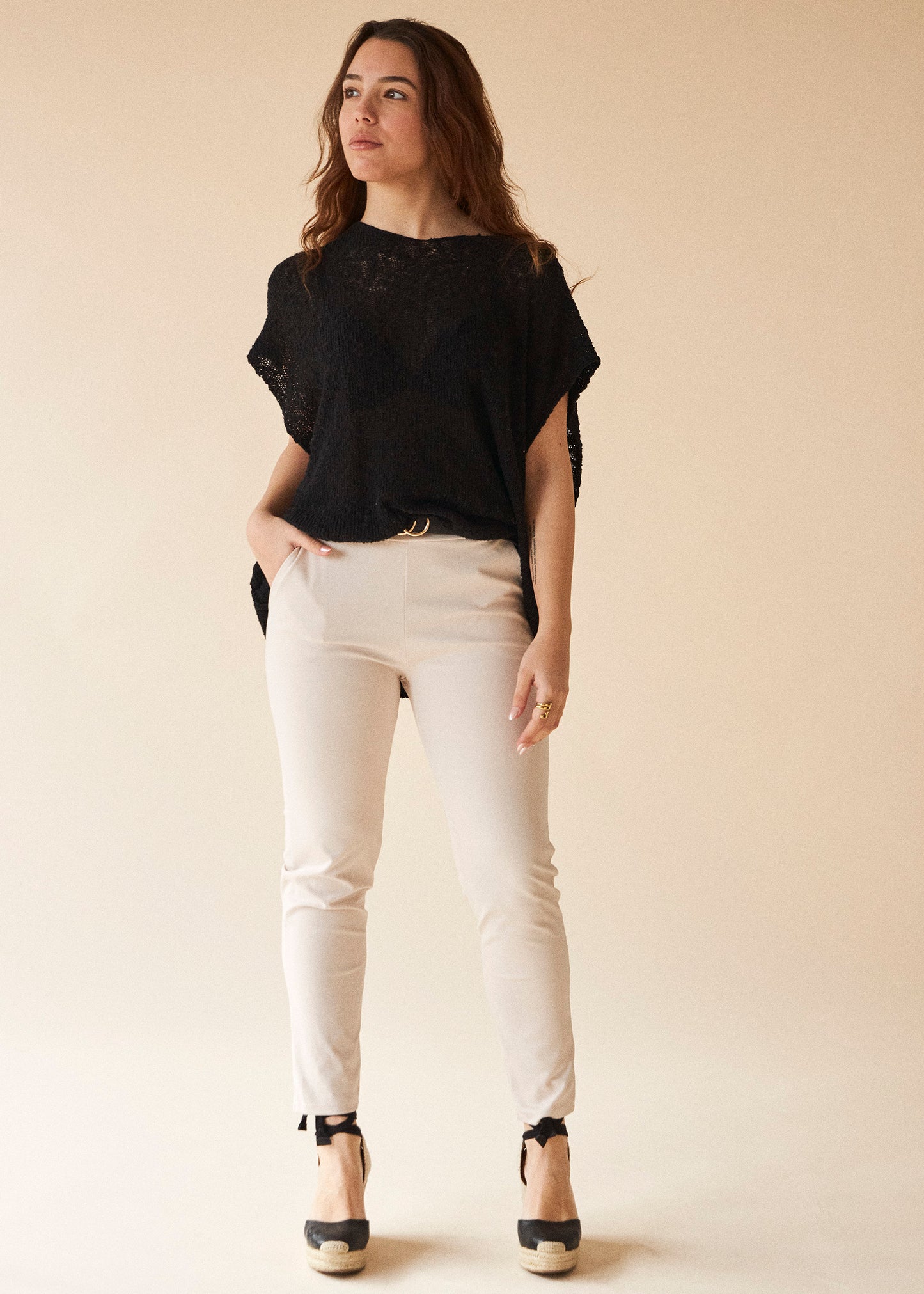 Pantalones cinturón