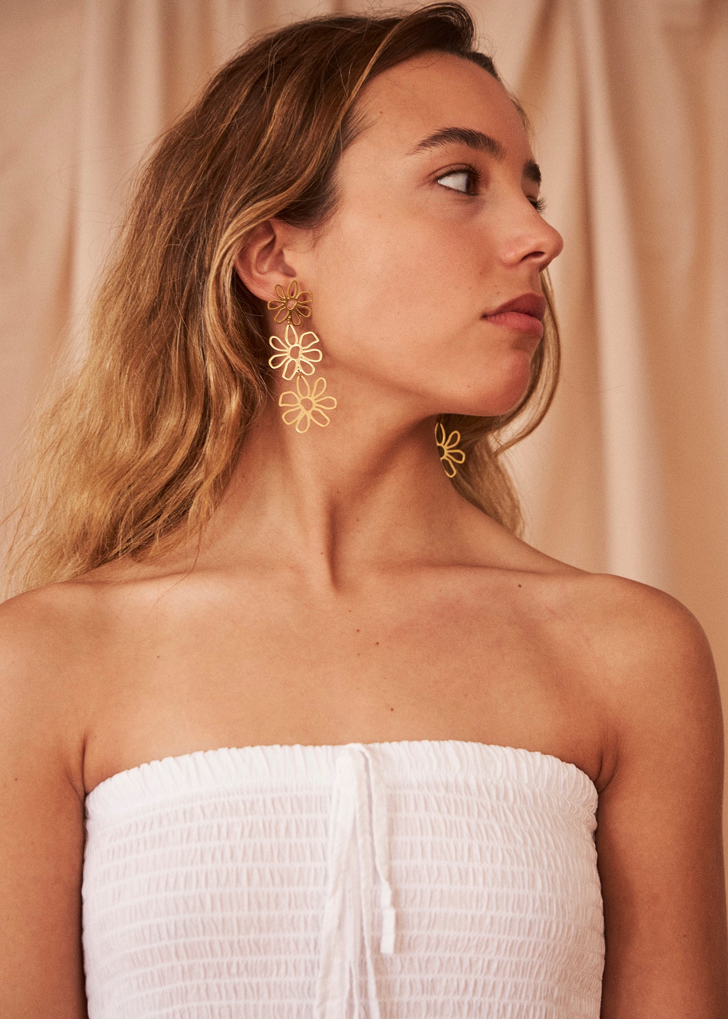 Vestido fruncido