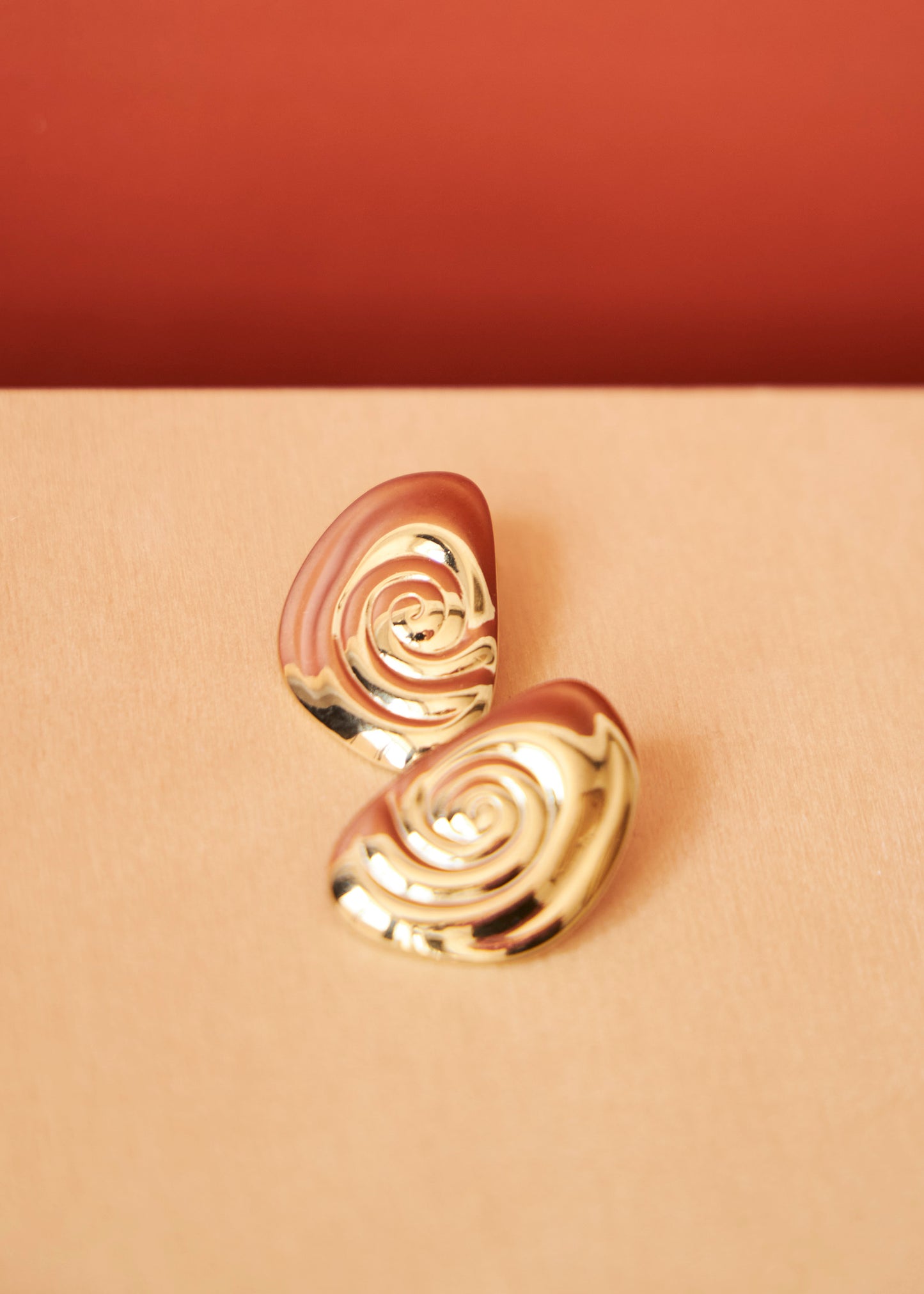 Fringe hoop earrings