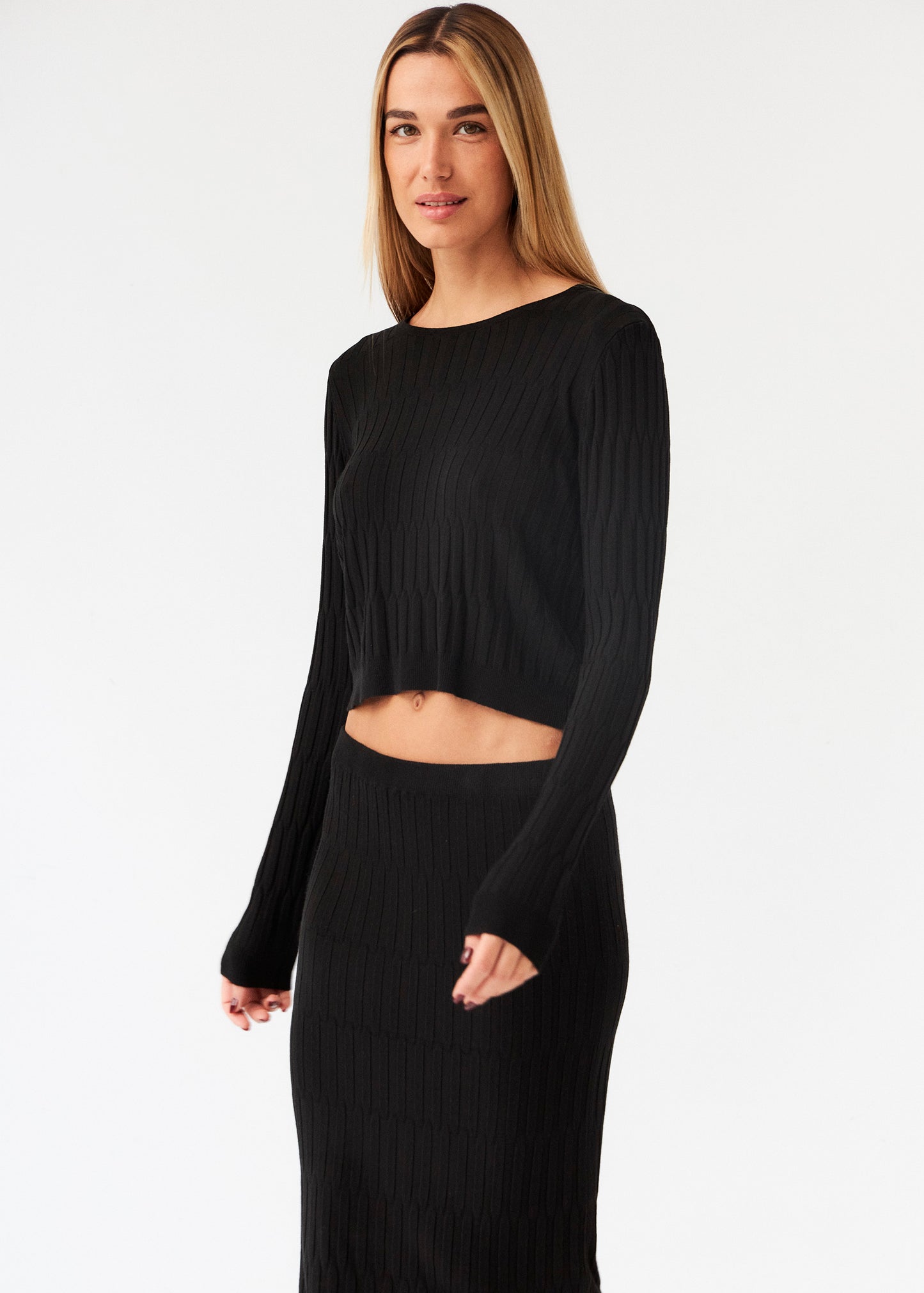 Cropped sweater