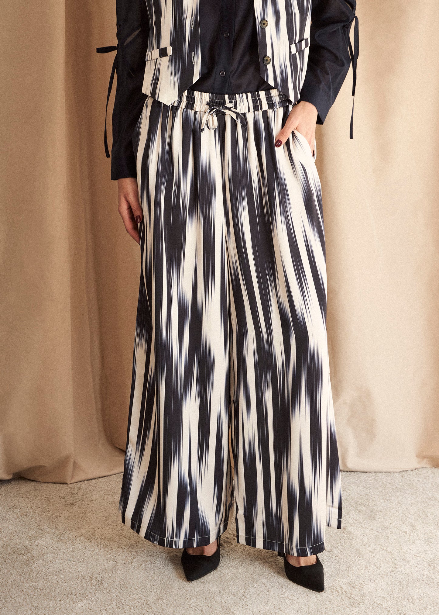 Brushstroke pants