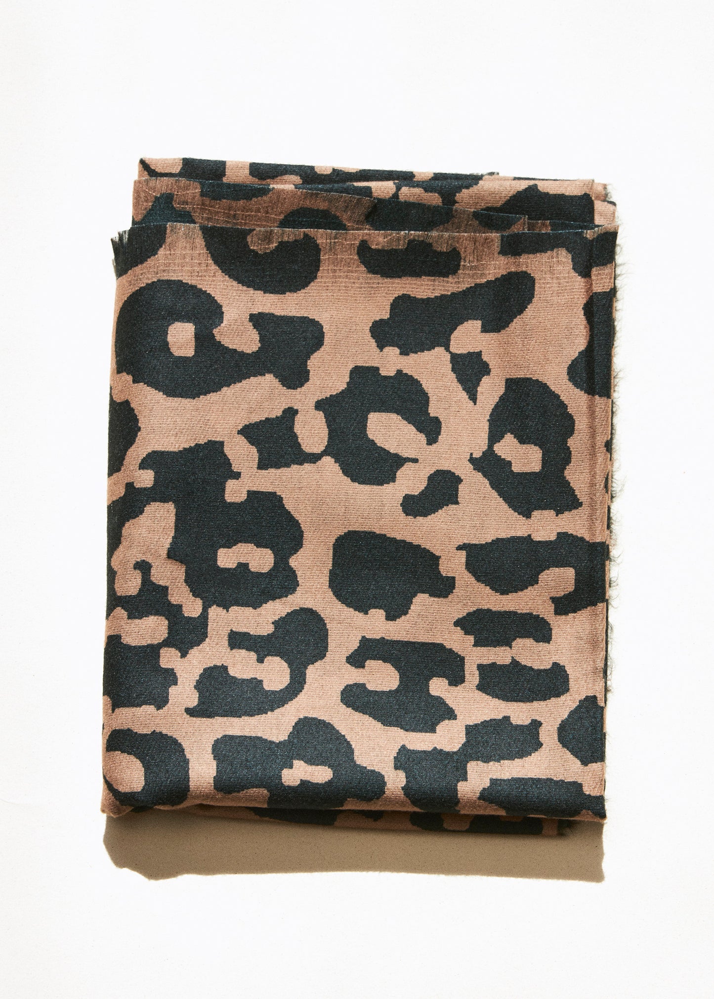 Plain satin scarf