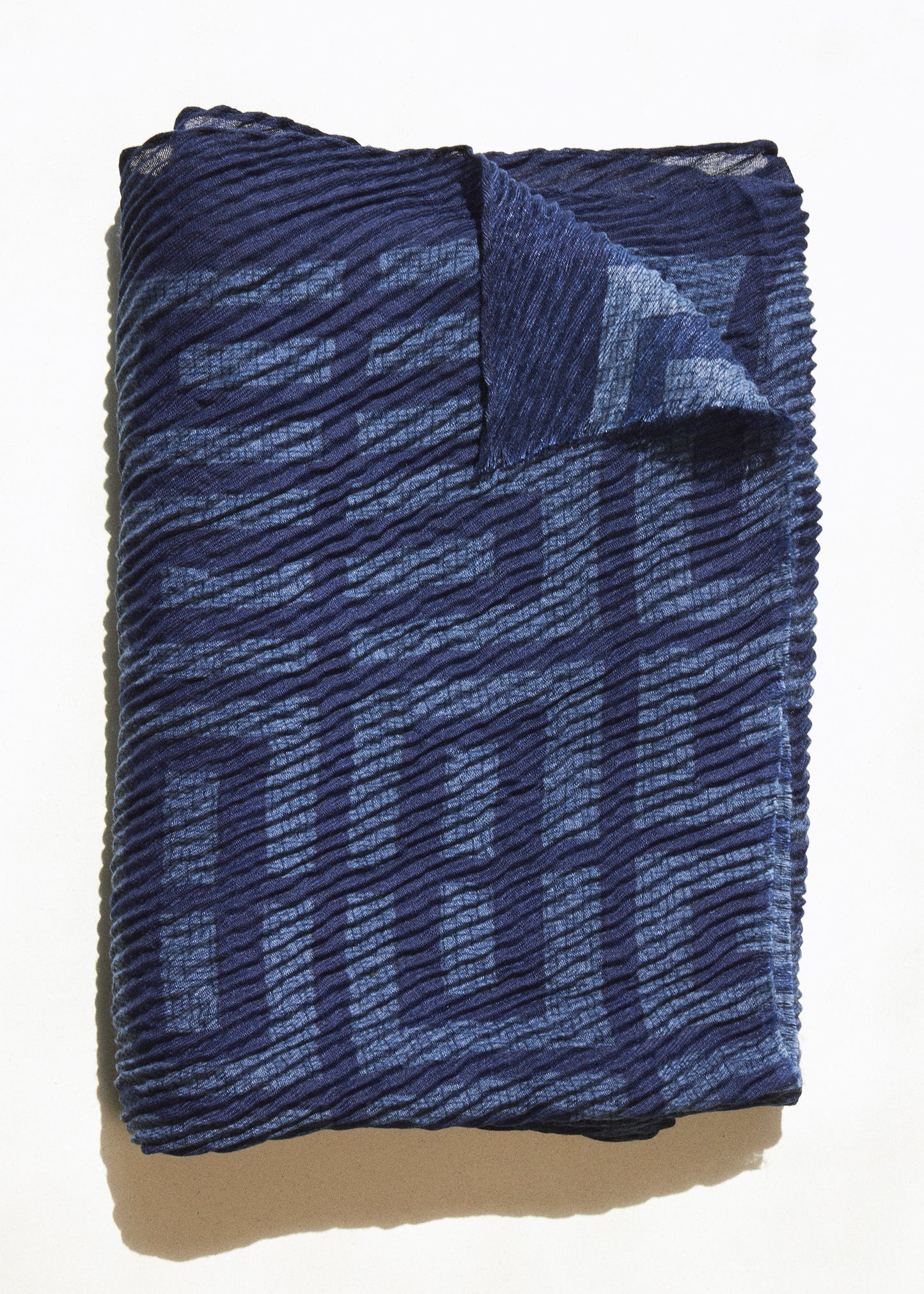 Plain satin scarf