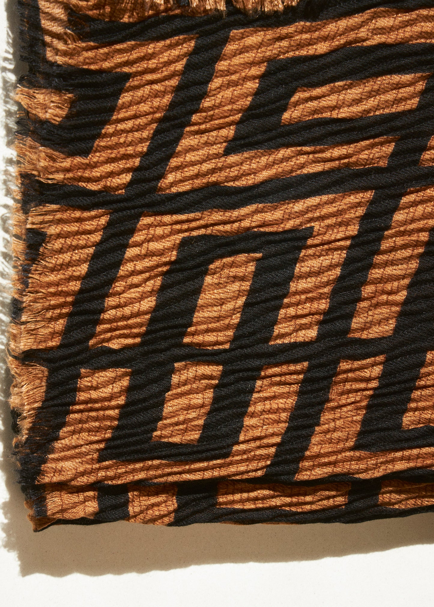 Plain satin scarf
