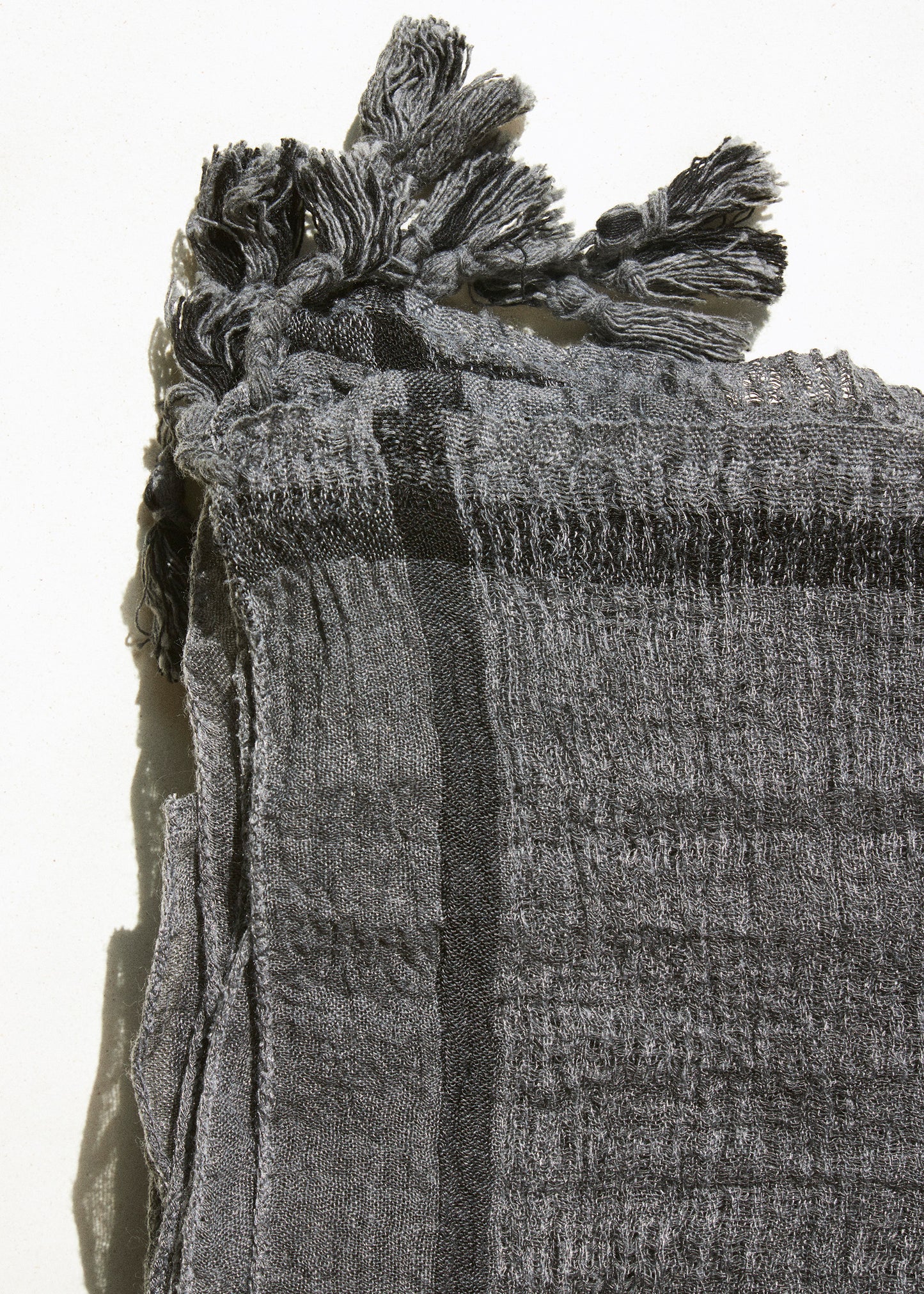 Plain satin scarf