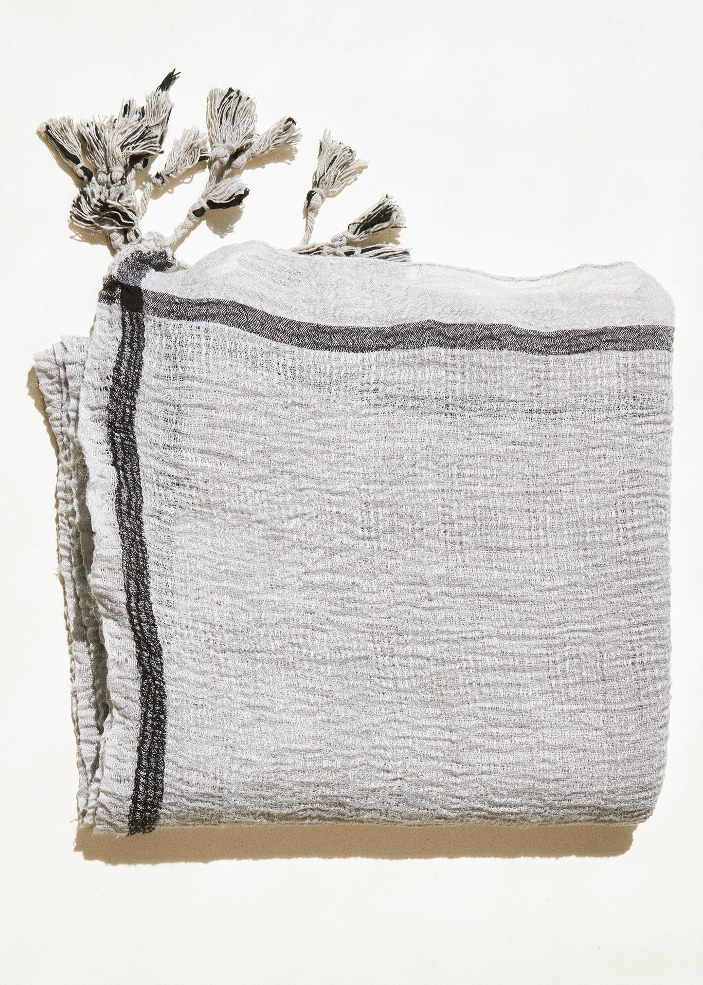 Plain satin scarf