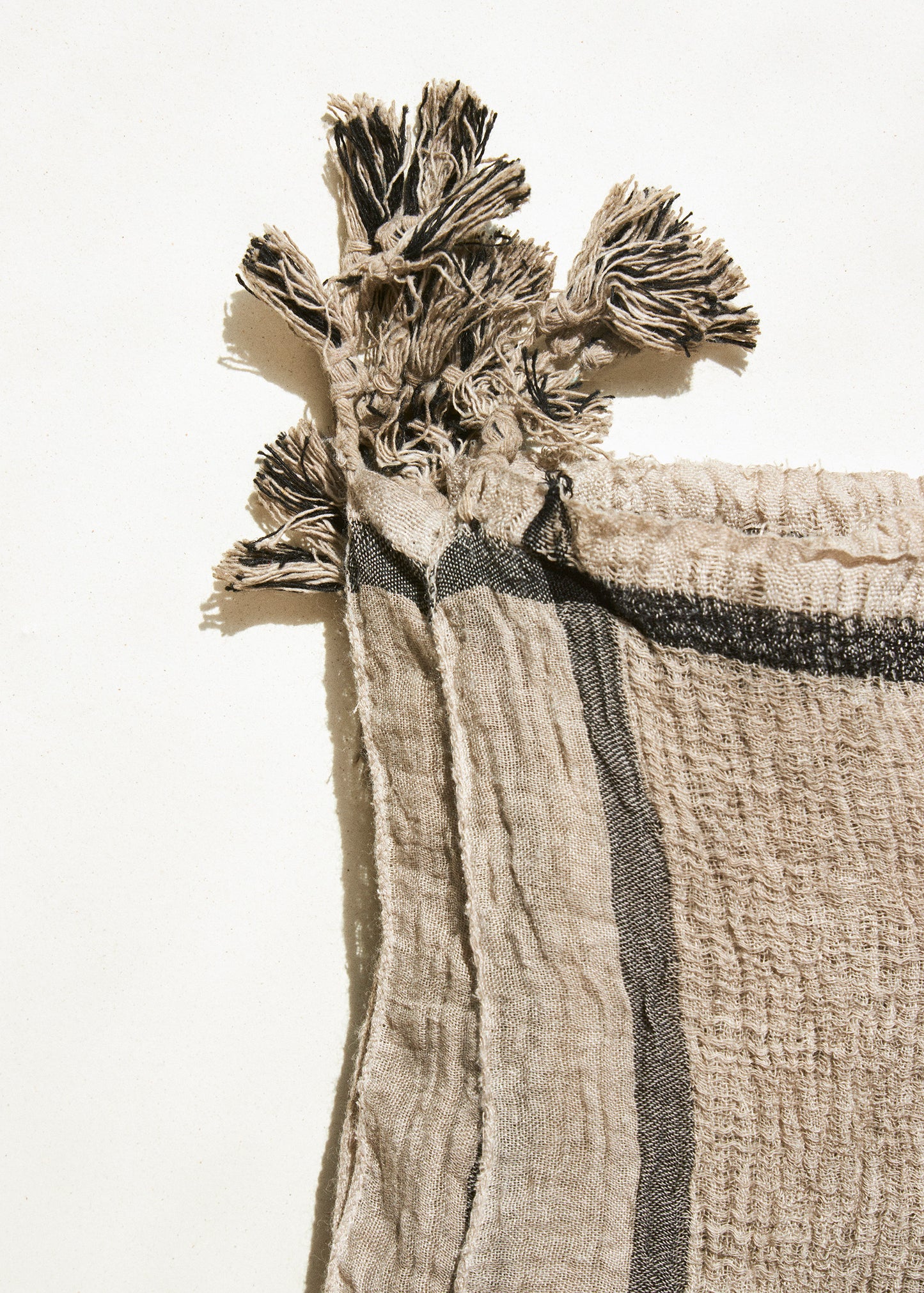 Plain satin scarf