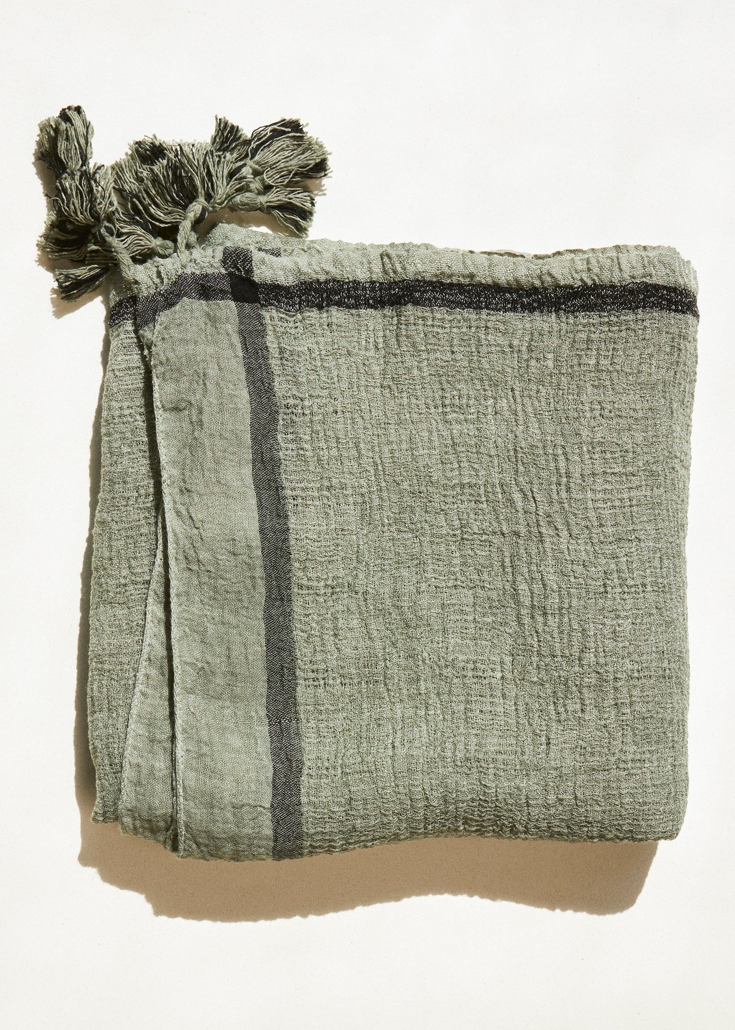 Plain satin scarf
