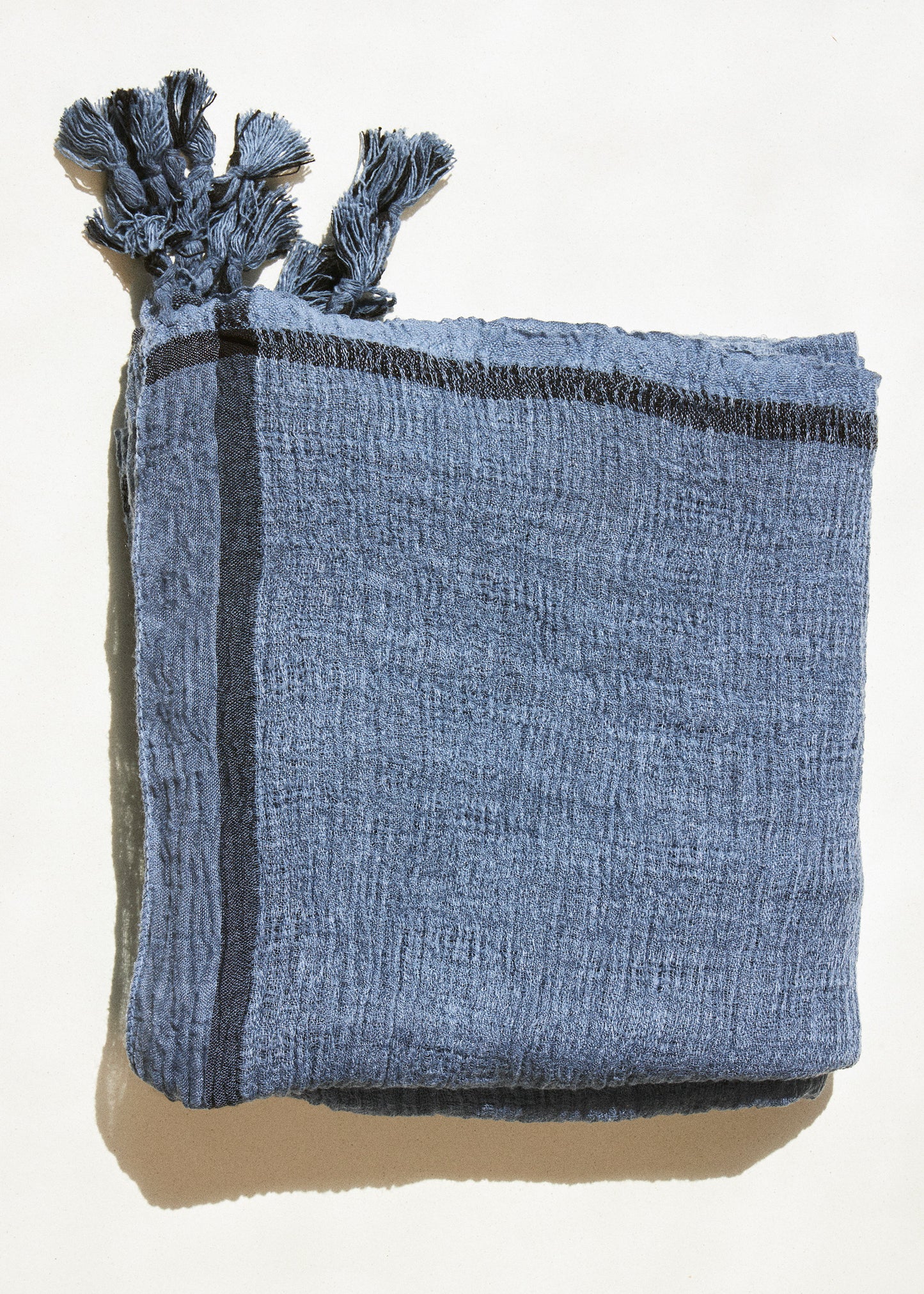 Plain satin scarf