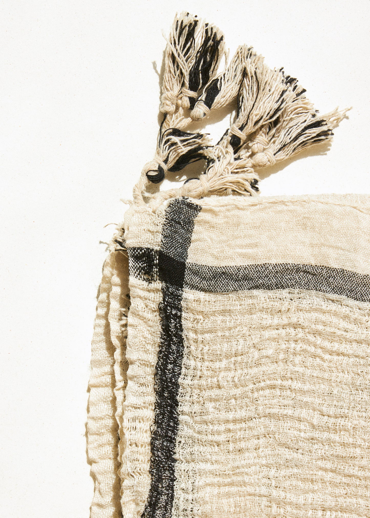 Plain satin scarf
