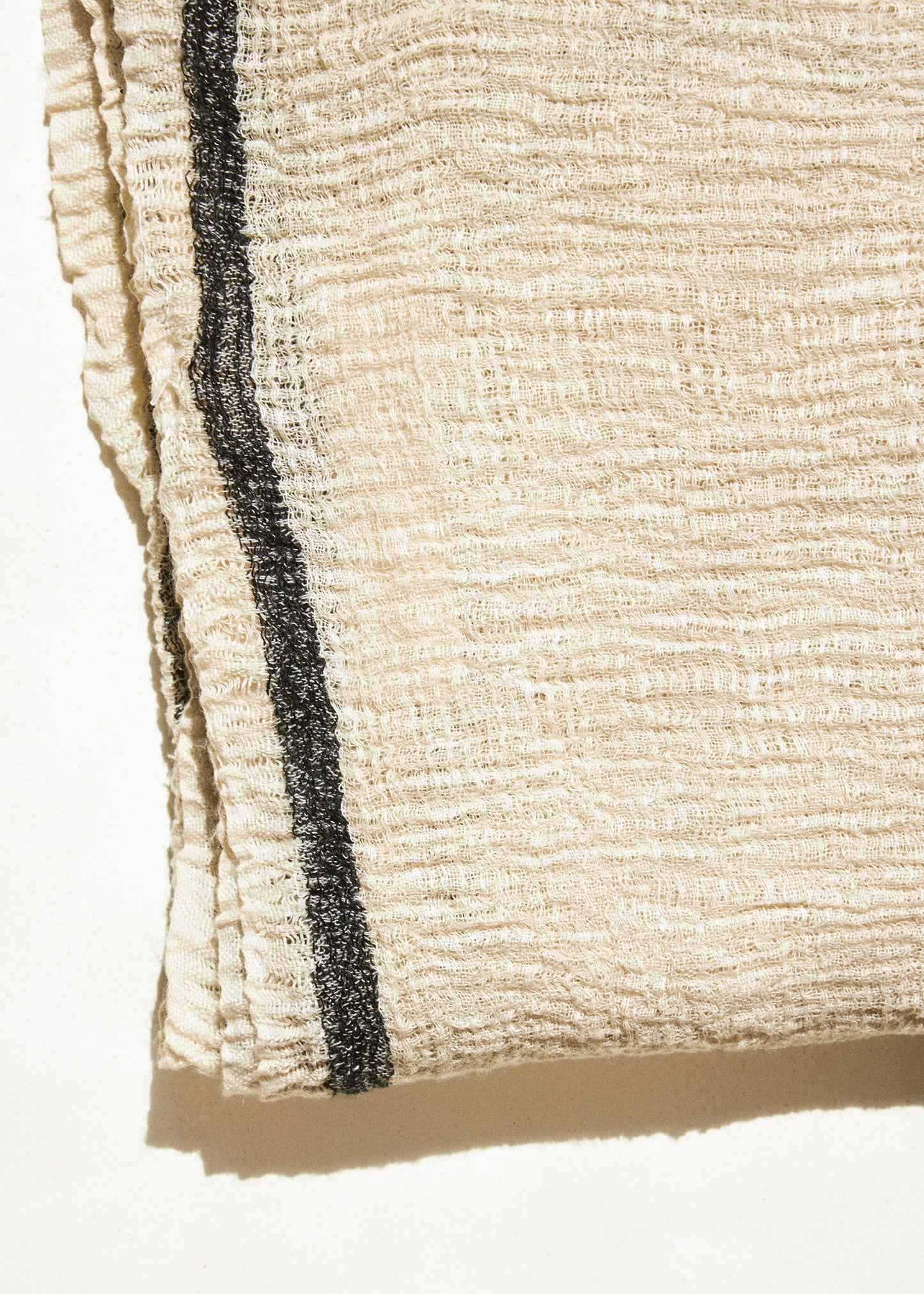 Plain satin scarf