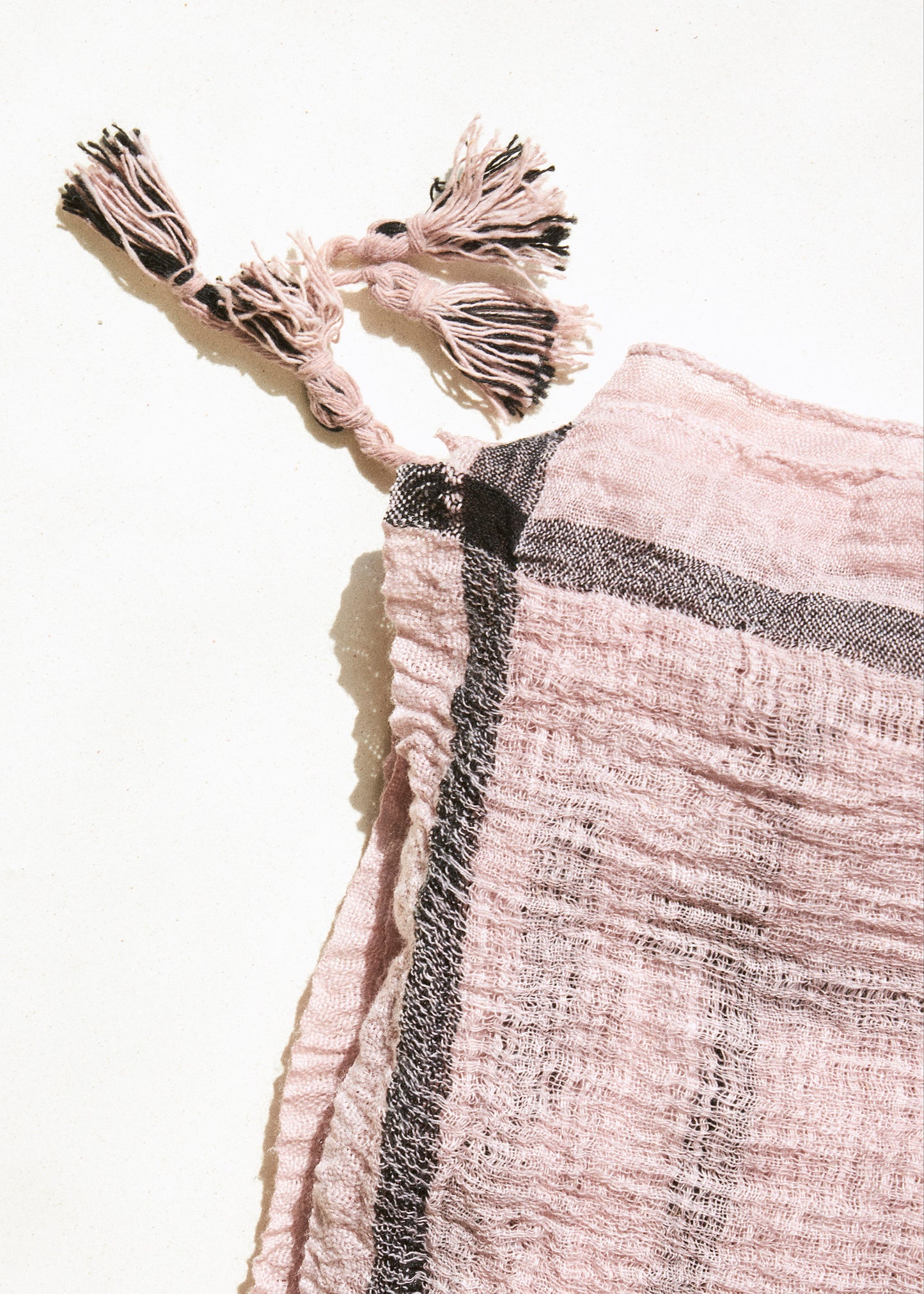 Plain satin scarf