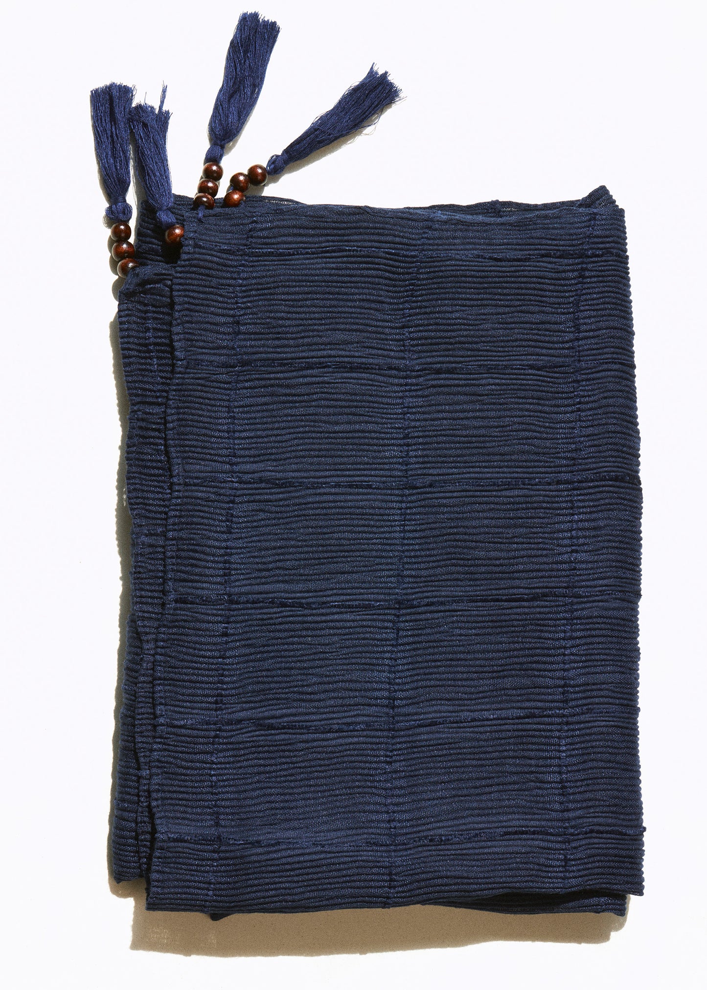 Plain satin scarf