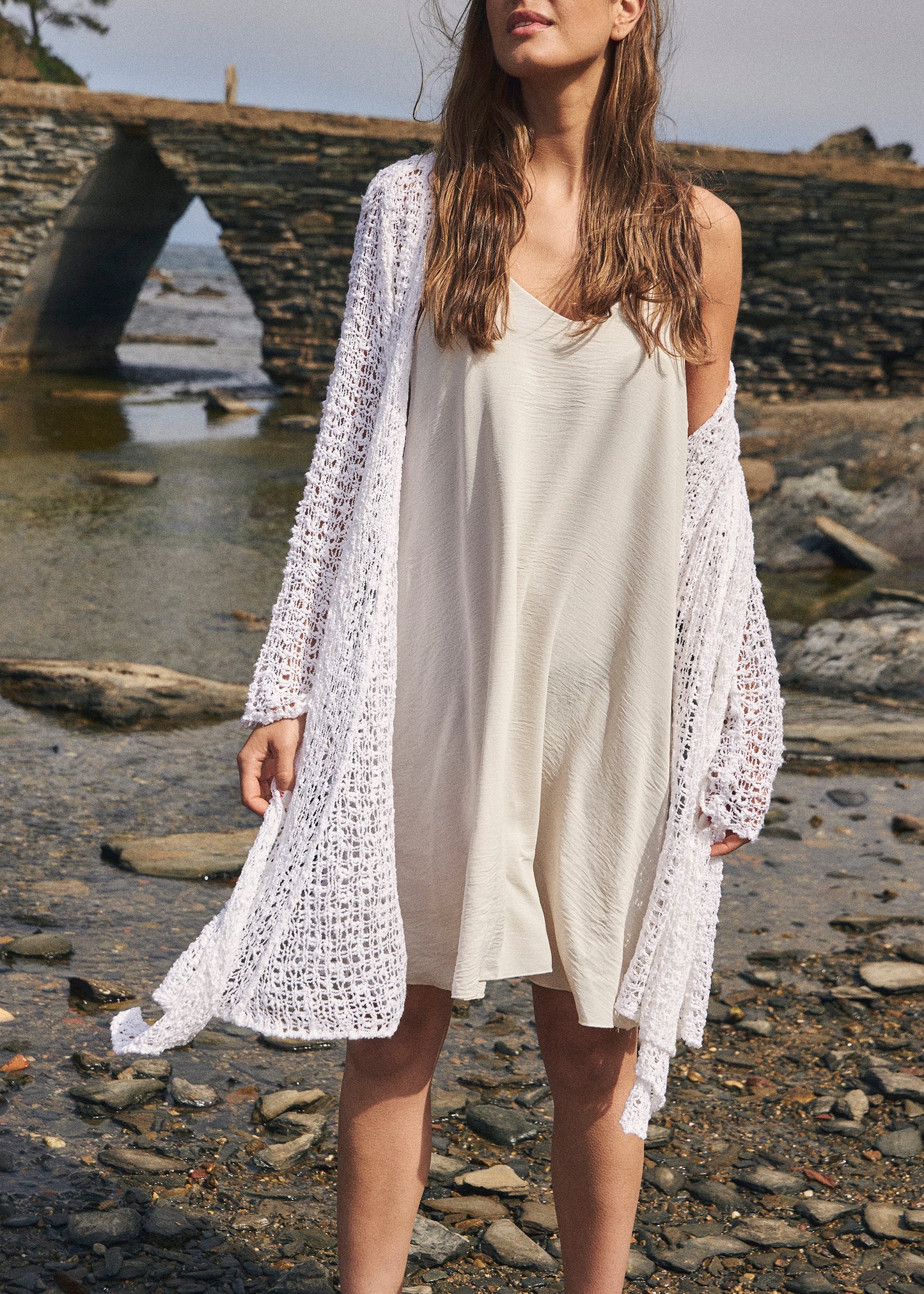 Vestido corto tirantes