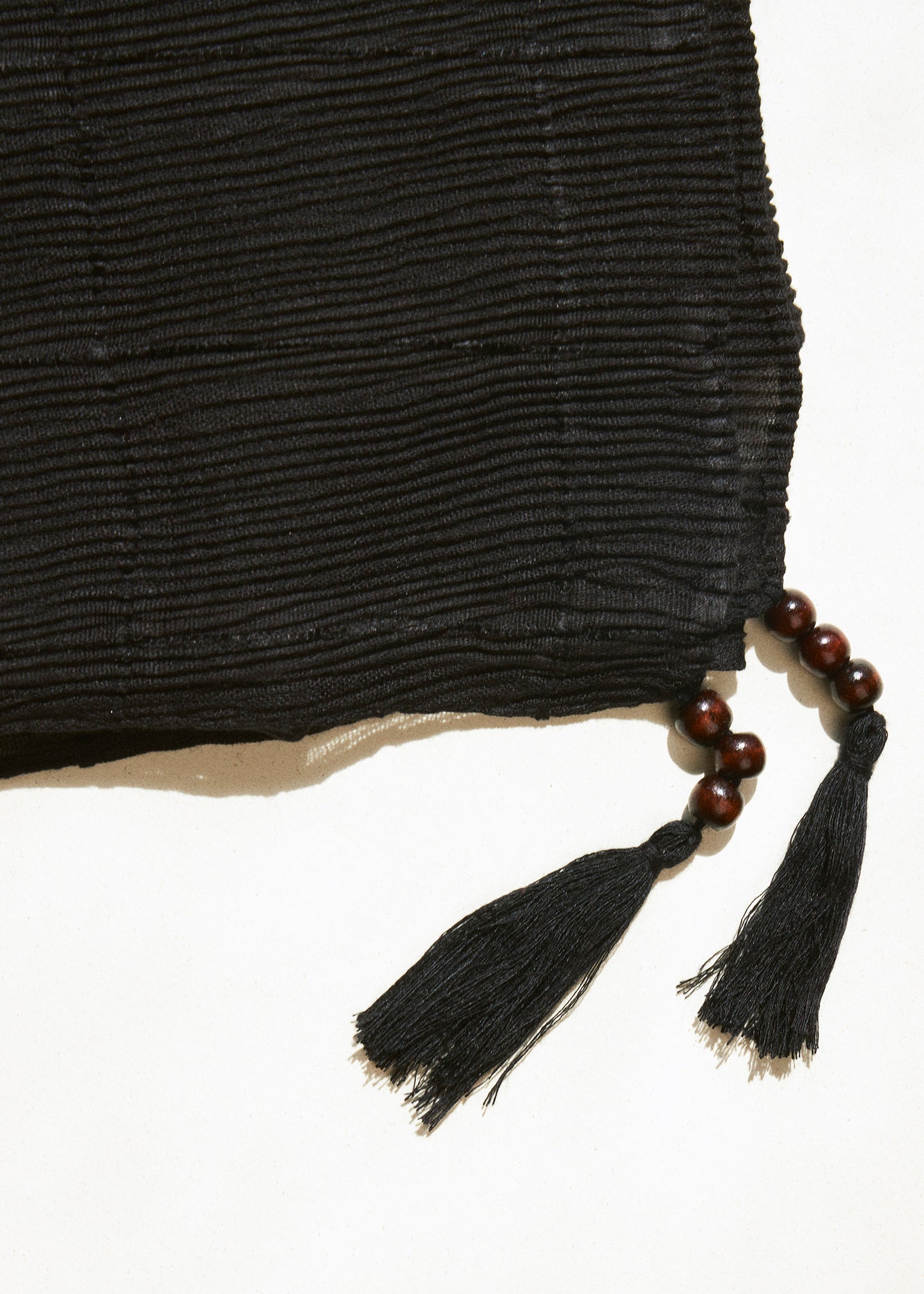 Plain satin scarf