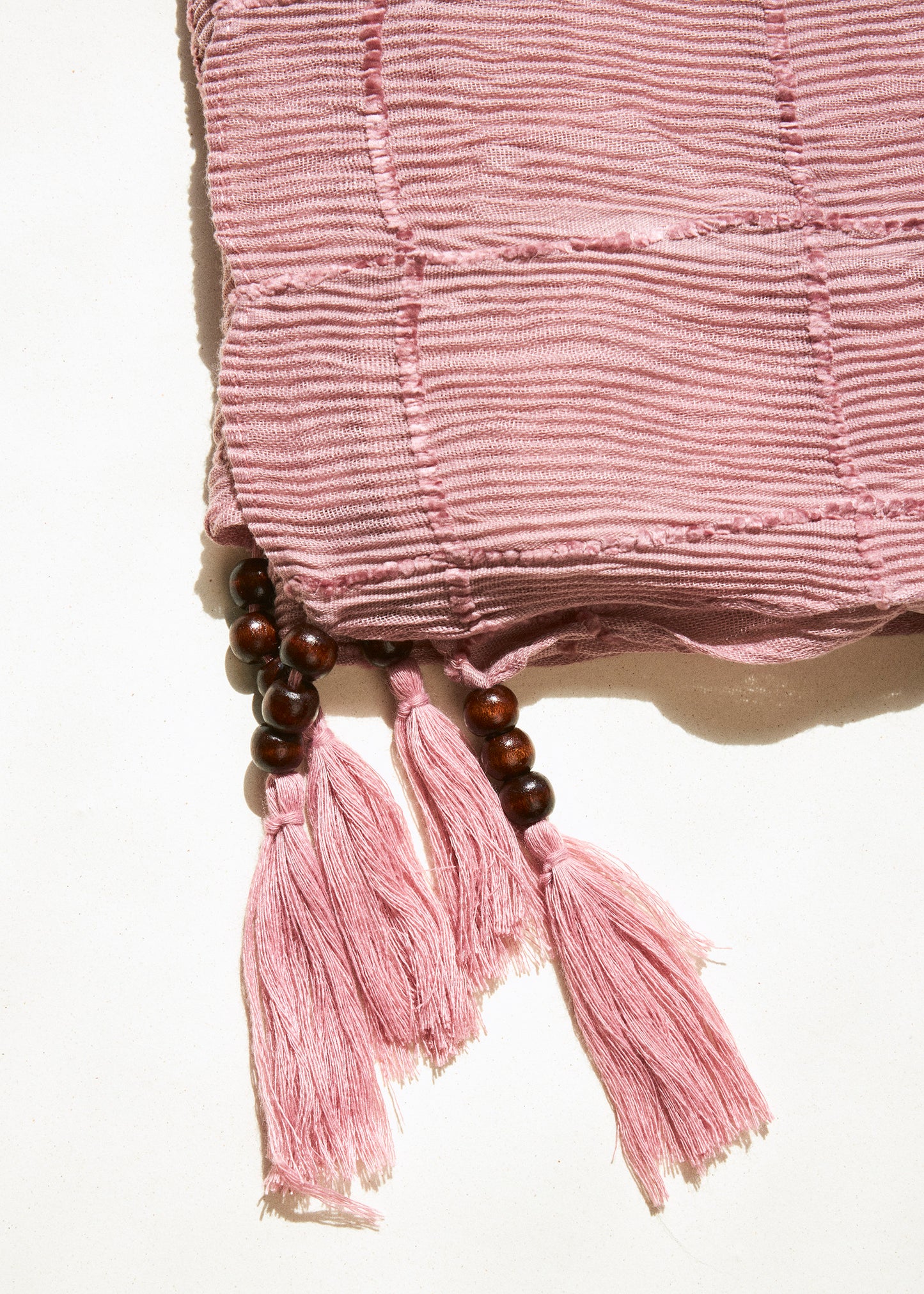 Plain satin scarf