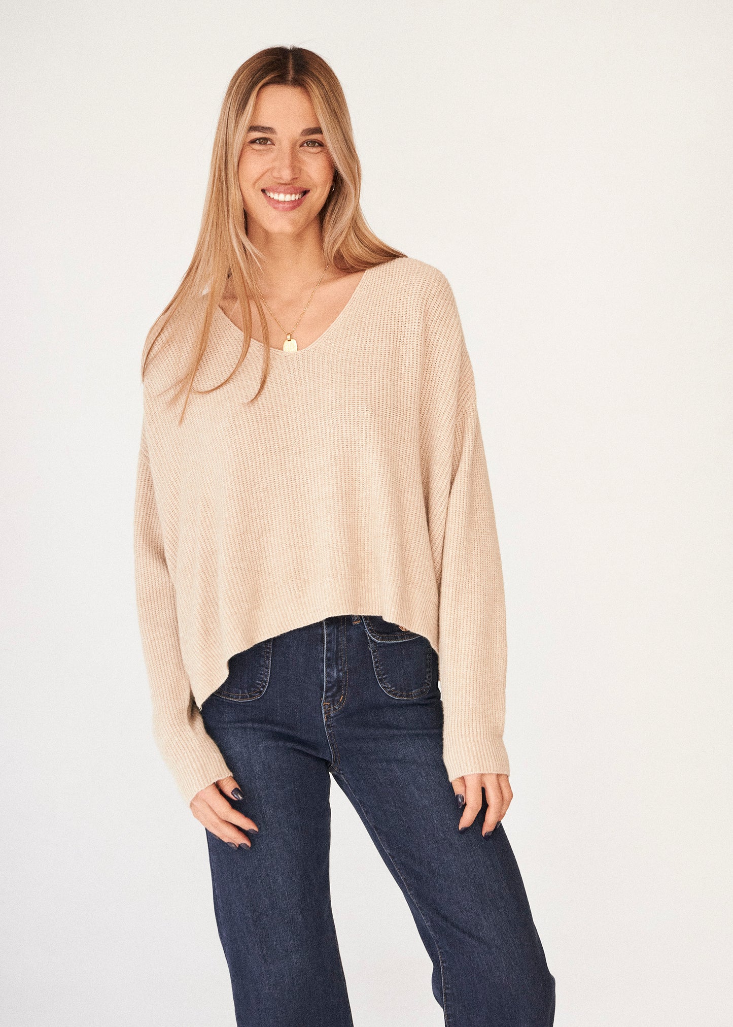 Seamless jersey with openings