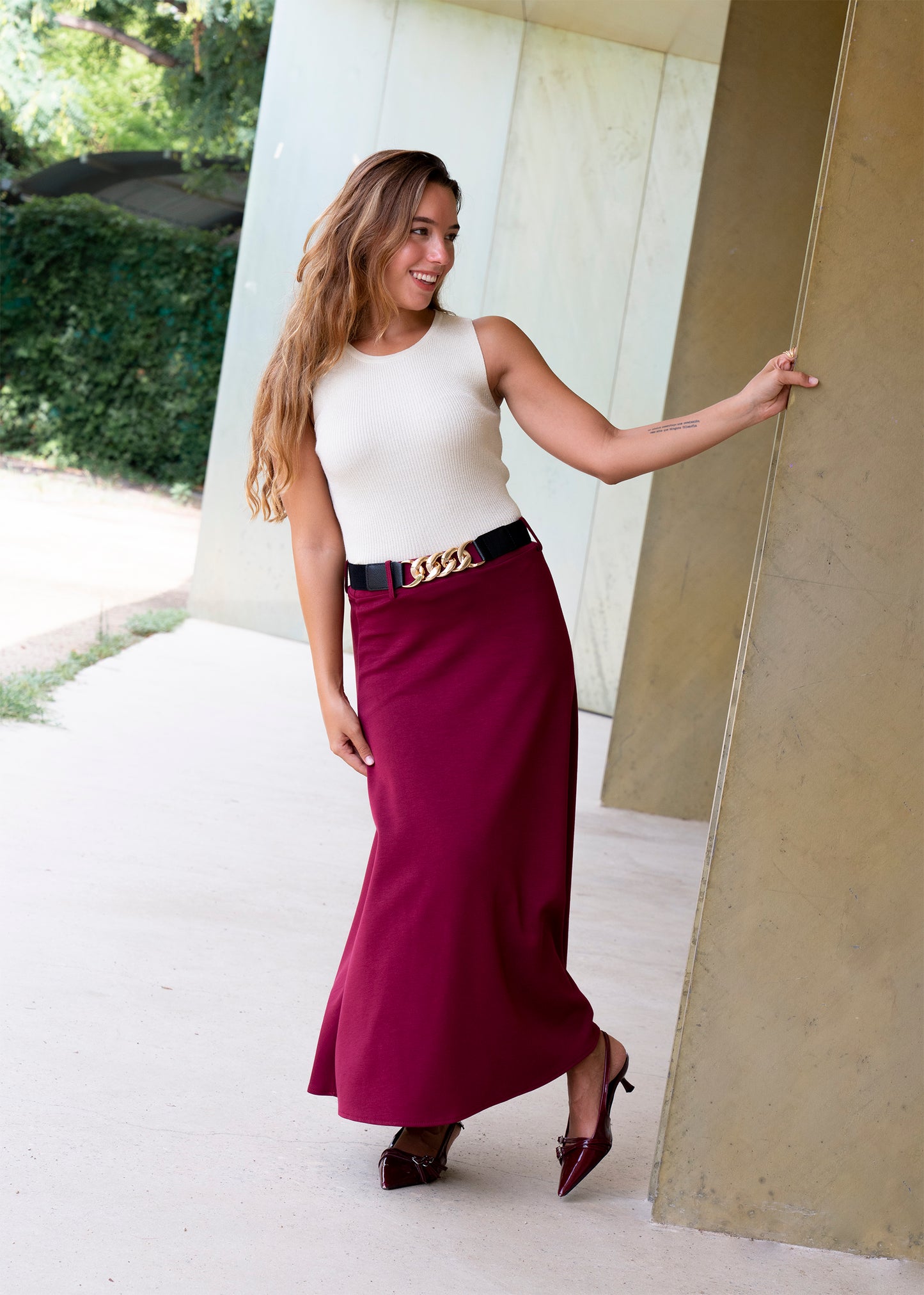 Top tricot lurex