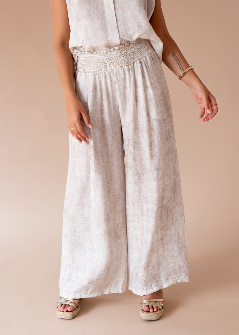 Pantalones Acque bordados