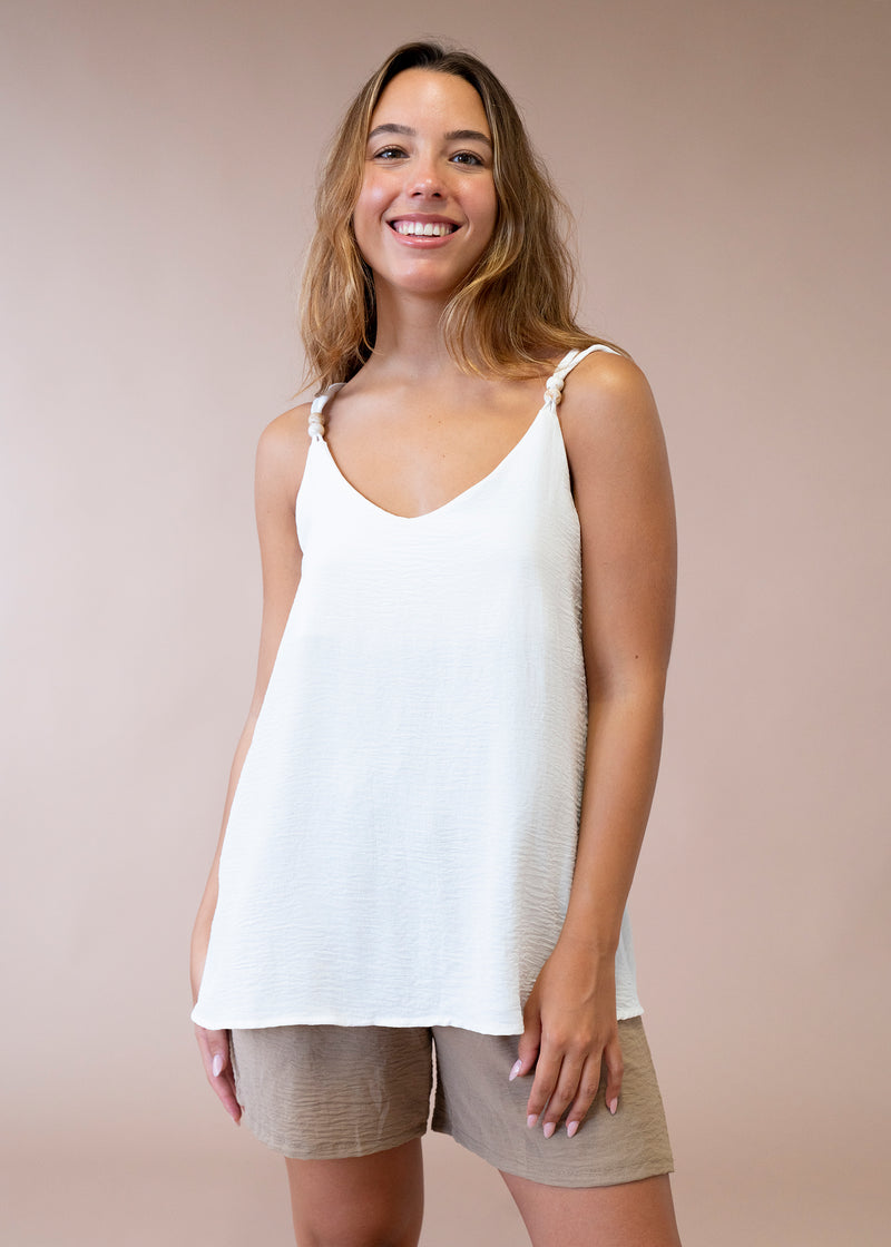 Top fluido abalorios