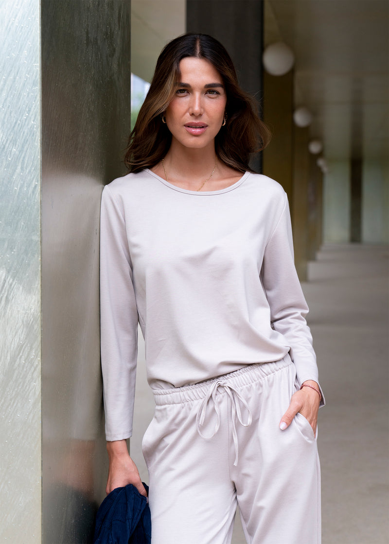 Camiseta Sicilia básica cuello redondo