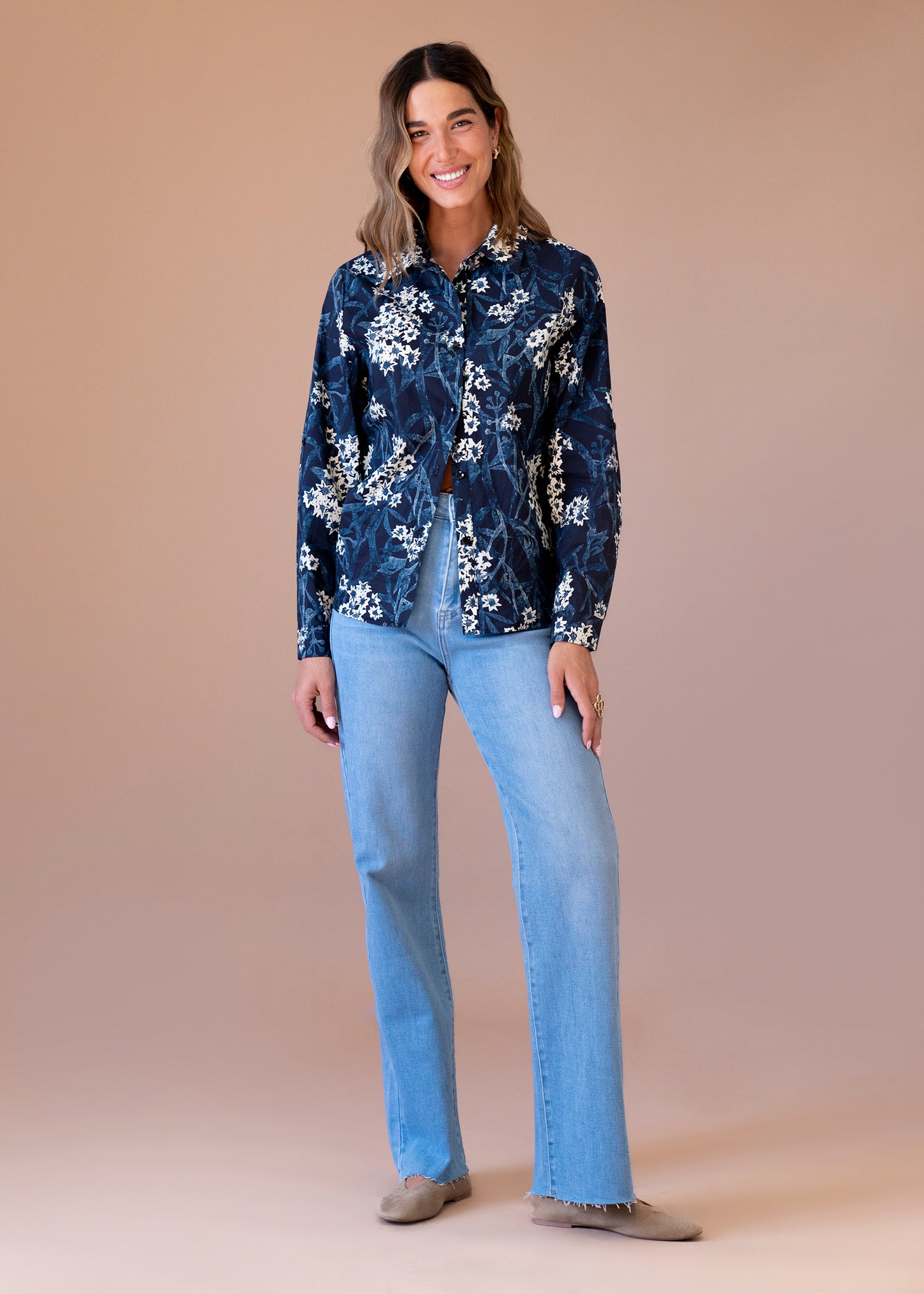 Camisa flores