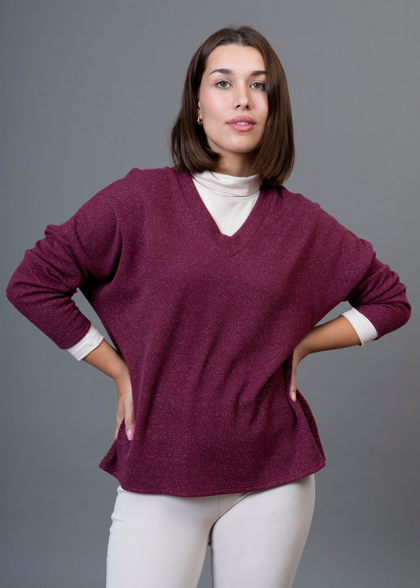 Camiseta Lisboa cuello punta