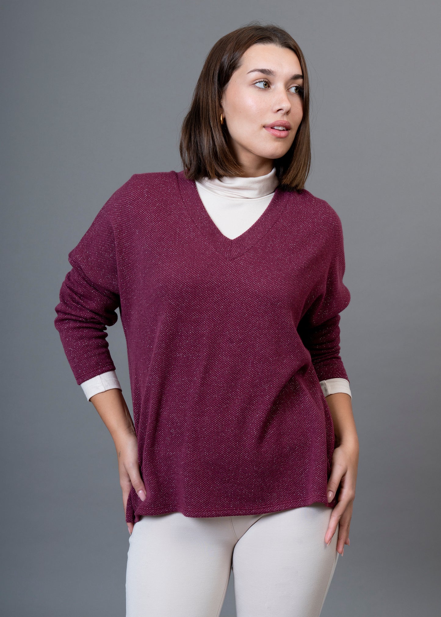 Camiseta Lisboa cuello punta