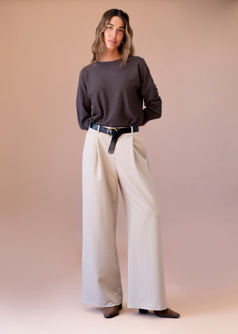 Pantalones sarga anchos