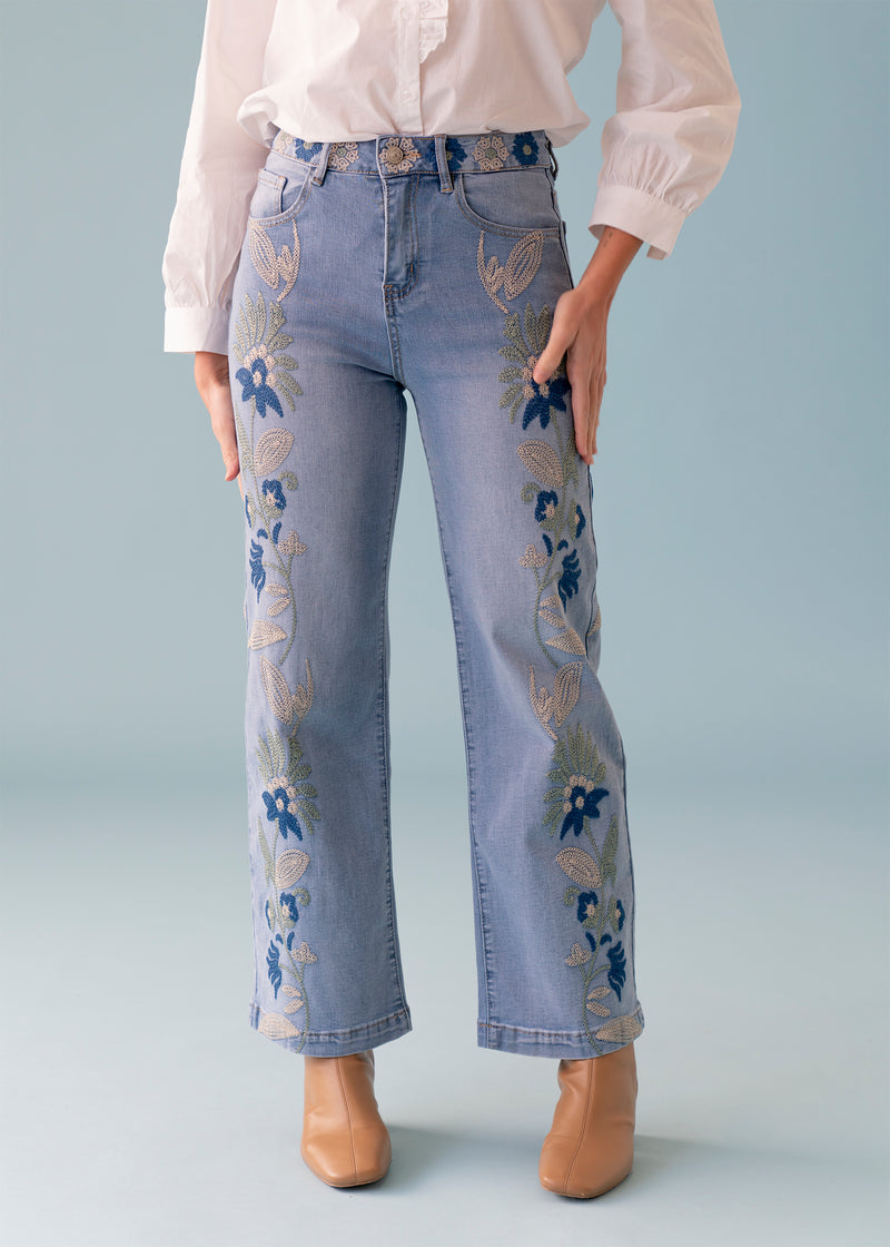 Jeans bordados
