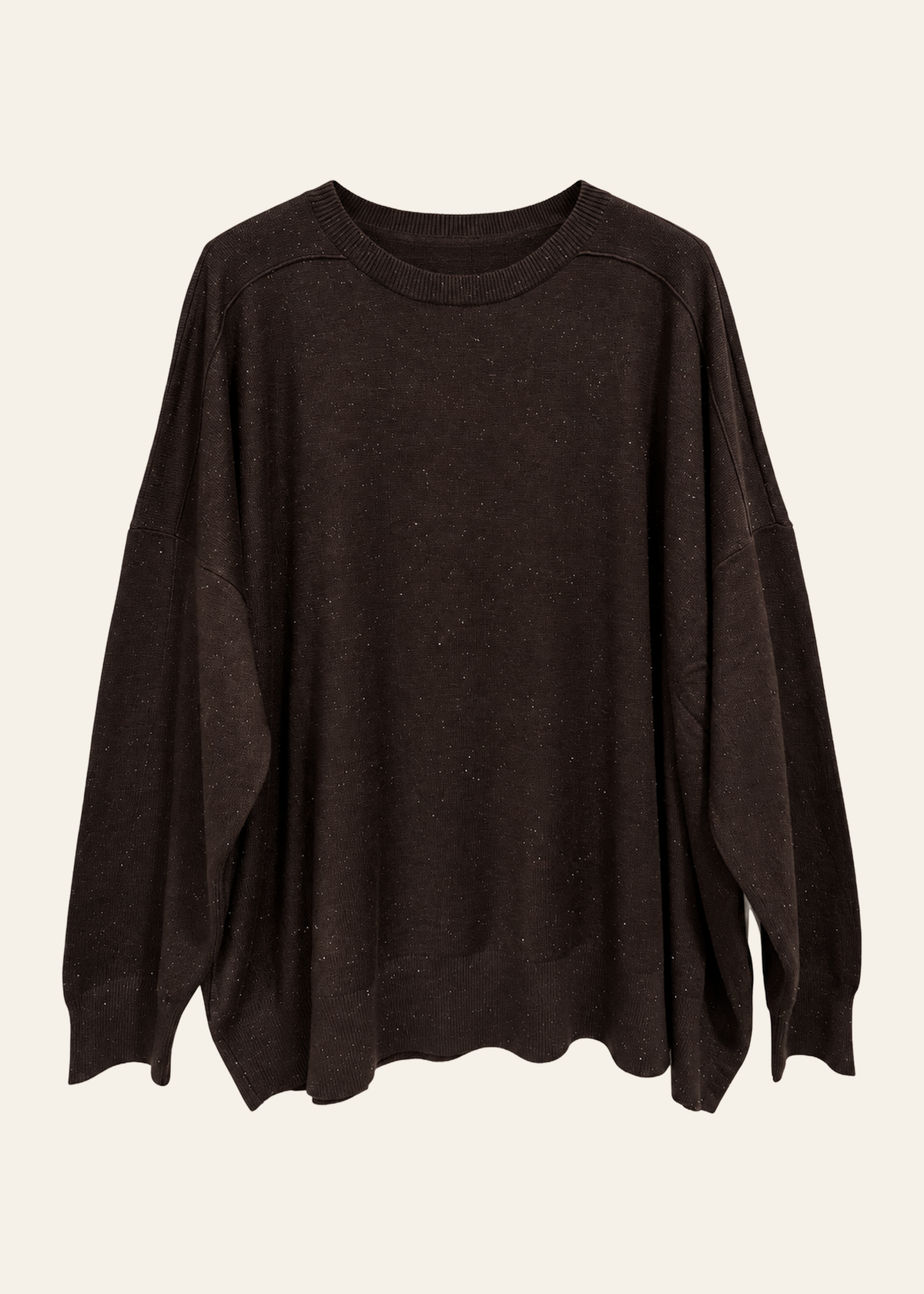 Jersey lamé oversize
