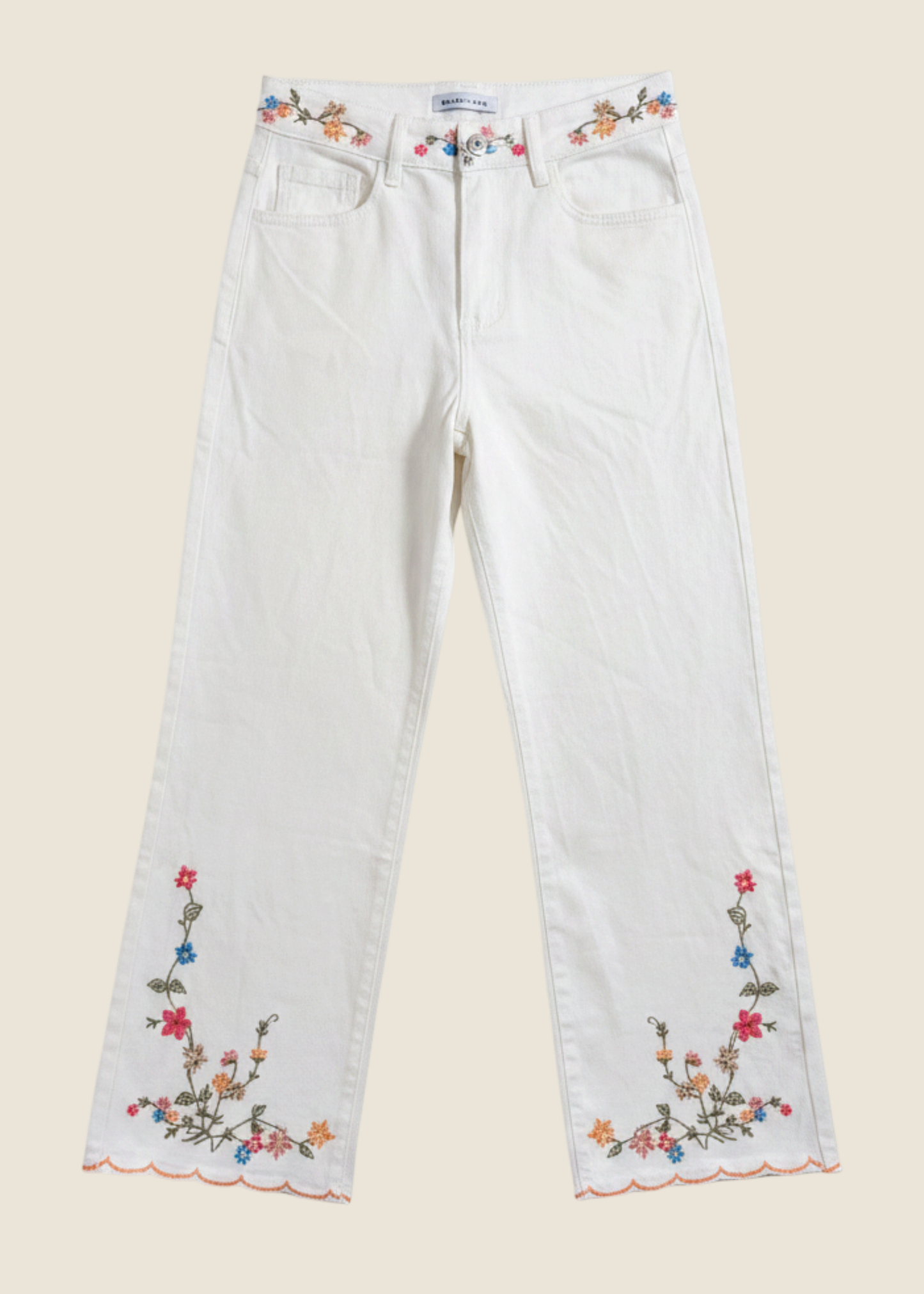 Jeans bordados