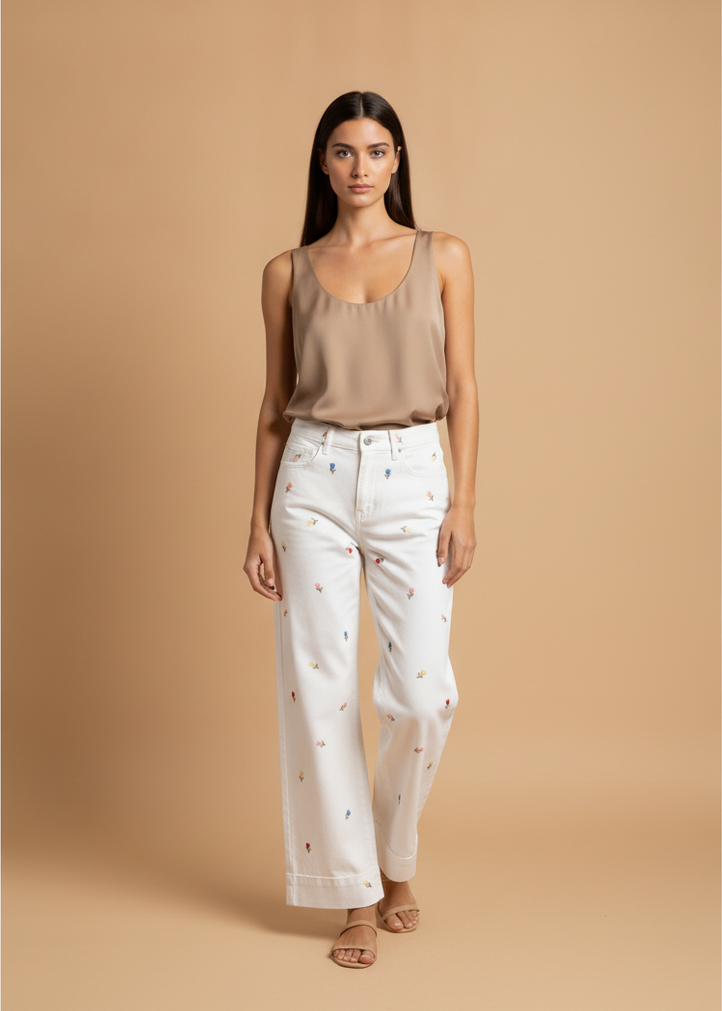 Jeans bordados